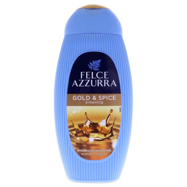 Gold and Spices by Felce Azzurra for Unisex - 13.53 oz Shower Gel, , alternate image number null