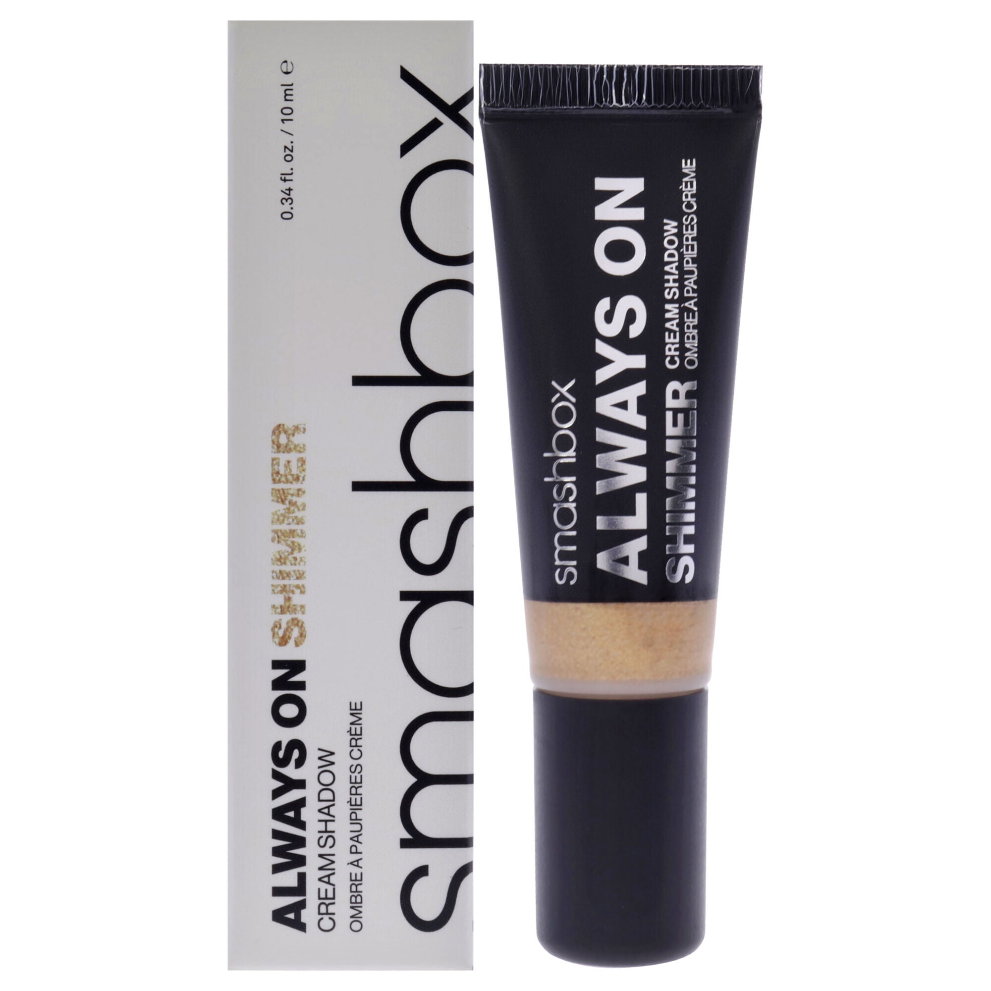 Always On Shimmer Cream Eye Shadow - Gold by SmashBox for Women - 0.34 oz Eye Shadow, See Description, hi-res image number 0