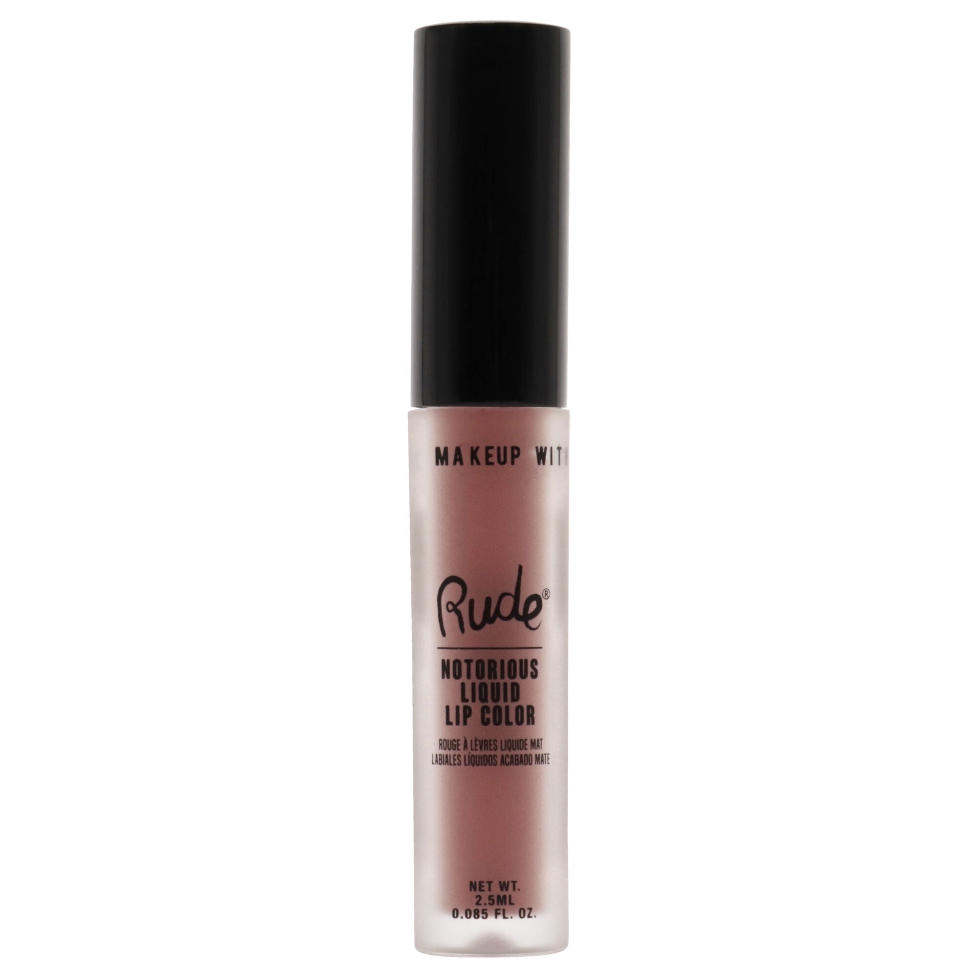 Notorious Rich Long Liquid Lip Color - Obscene Gesture by Rude Cosmetics for Women - 0.1 oz Lip Color, , alternate image number 5