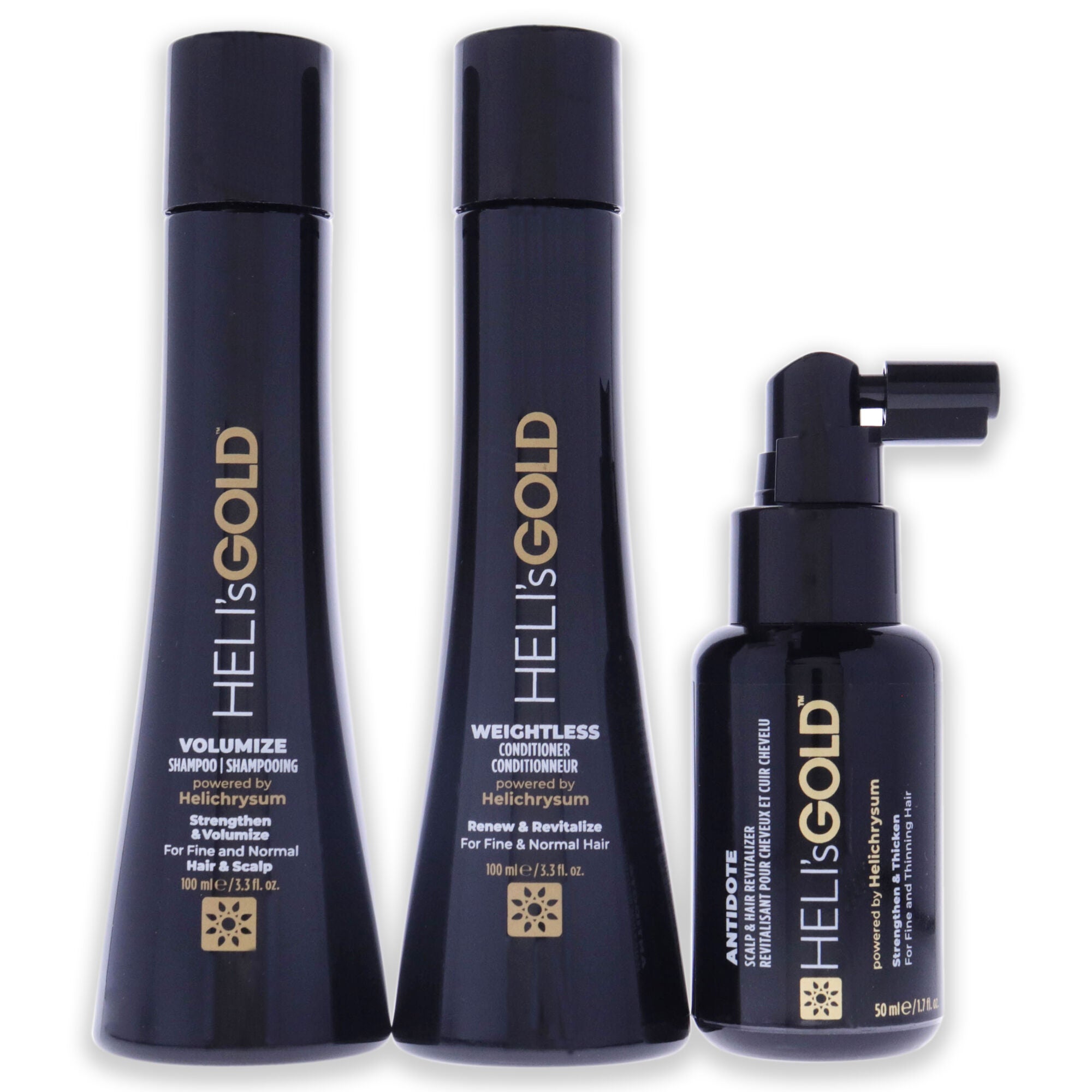The Volume Series Travel Kit by Helis Gold for Unisex - 3 Pc Set, , alternate image number 4