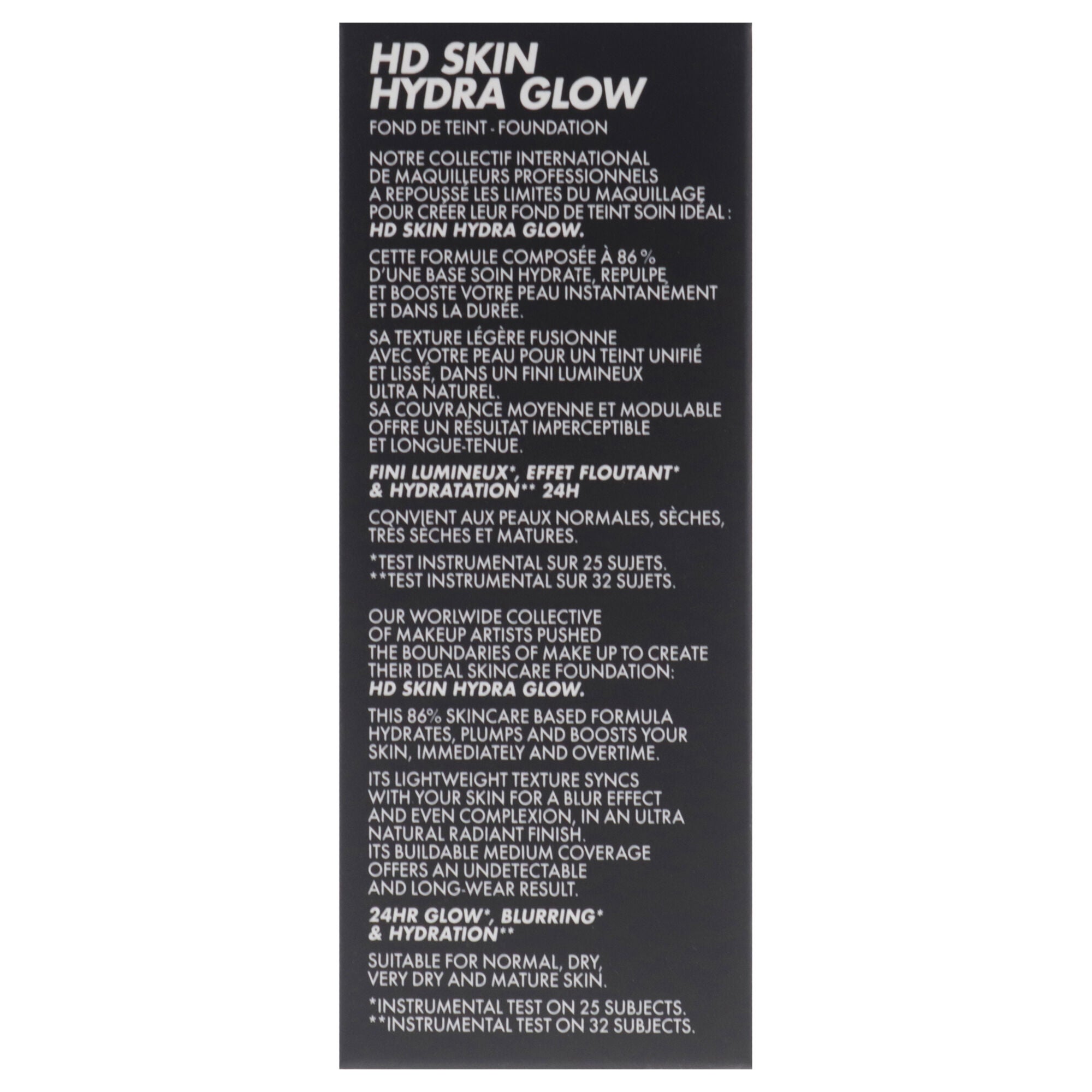 HD Skin Hydra Glow - 1N06 Porcelain by Make Up For Ever for Women - 1.01 oz Foundation, Beige, alternate image number 5