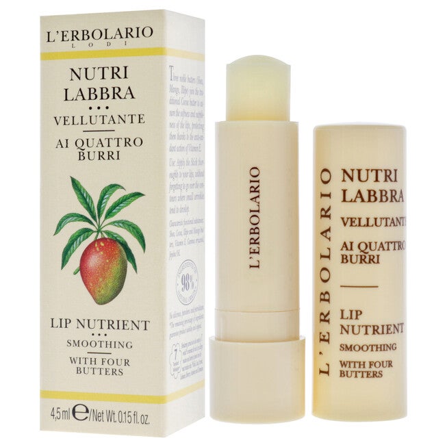Lip Nutrient - Four Butters by LErbolario for Unisex - 0.15 oz Lip Balm, , alternate image number null