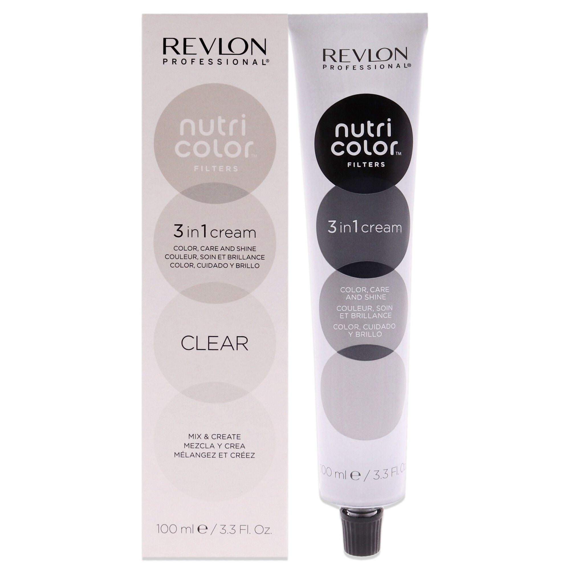Nutri Color Cream - Clear by Revlon for Unisex - 3.3 oz Hair Color, See Description, hi-res image number 0