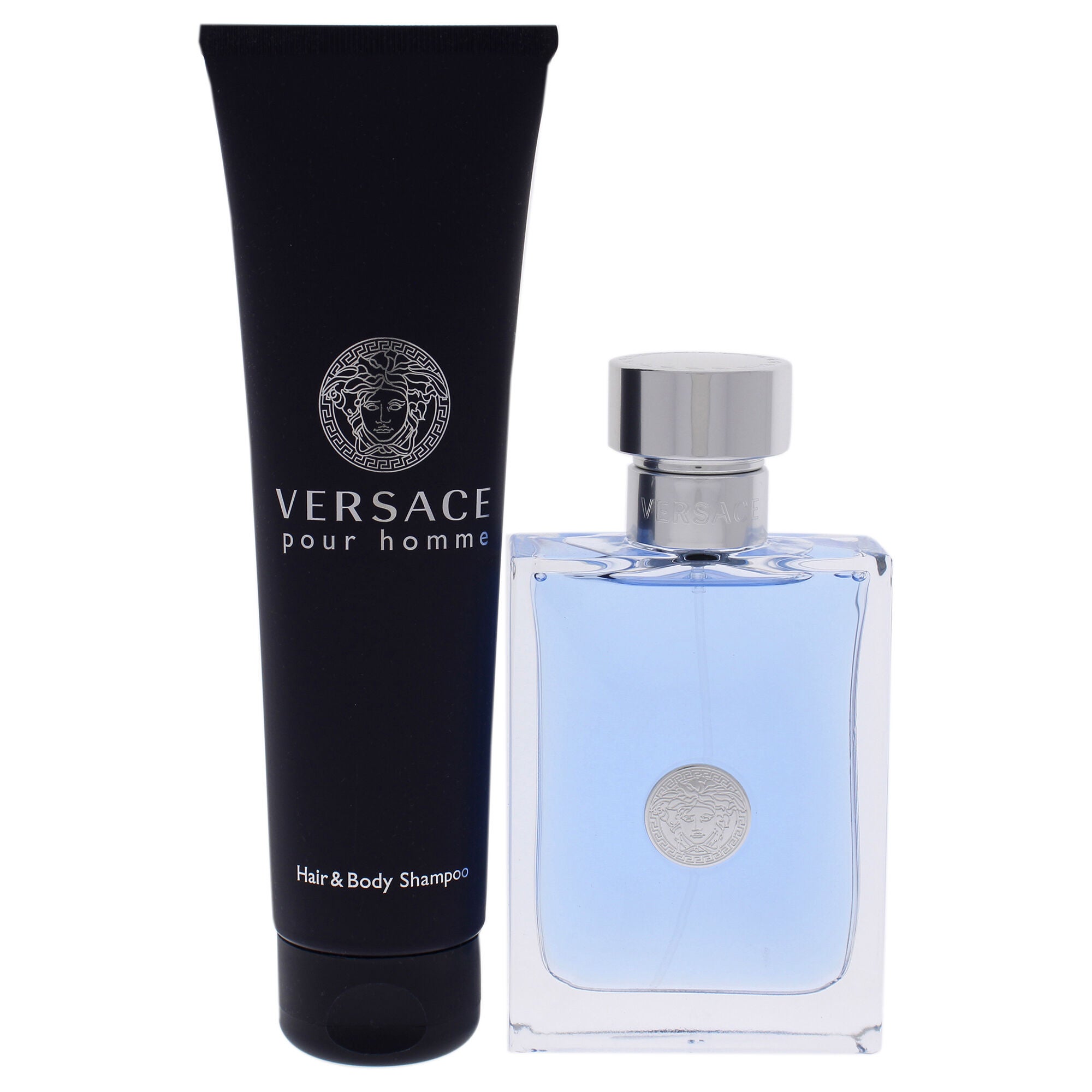 Versace Pour Homme by Versace for Men - 2 Pc Gift Set 3.4oz EDT Spray, 5.0oz Hair and Body Shampoo, See Description, alternate image number 3