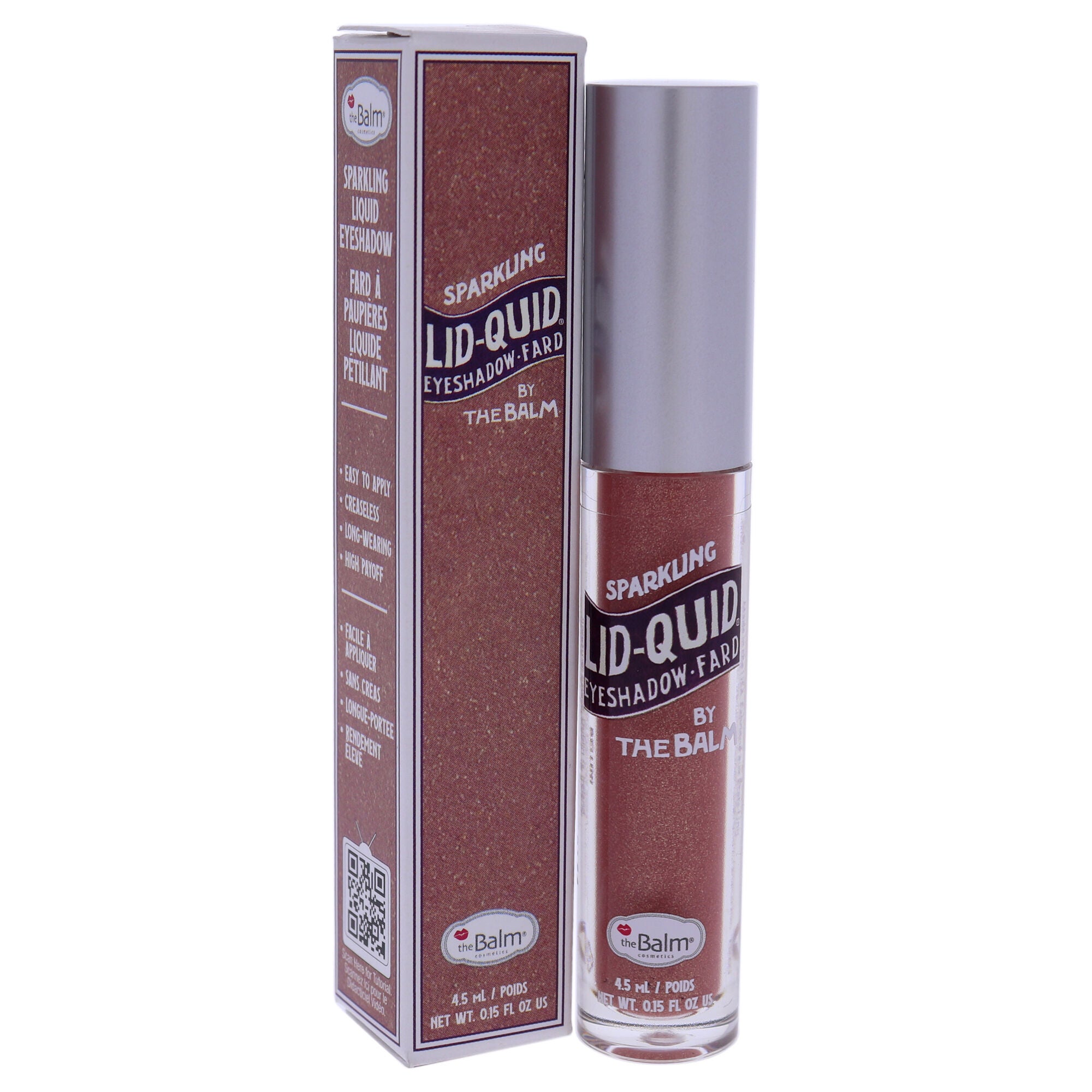 Lid-Quid Sparkling Liquid Eyeshadow - Bellini by the Balm for Women - 0.15 oz Eyeshadow, See Description, alternate image number 1