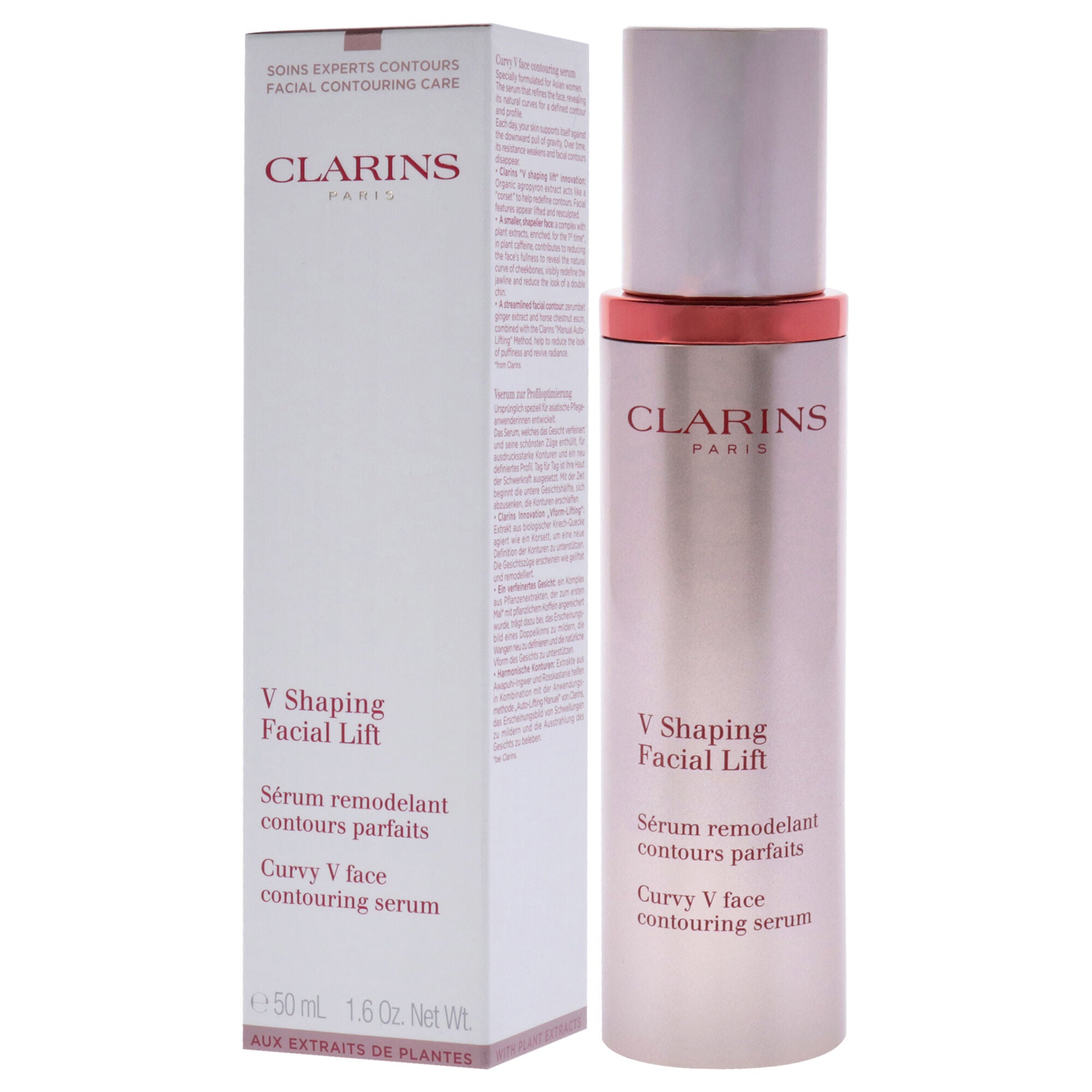 V Shaping Facial Lift Serum by Clarins for Women - 1.6 oz Serum, See Description, alternate image number 3