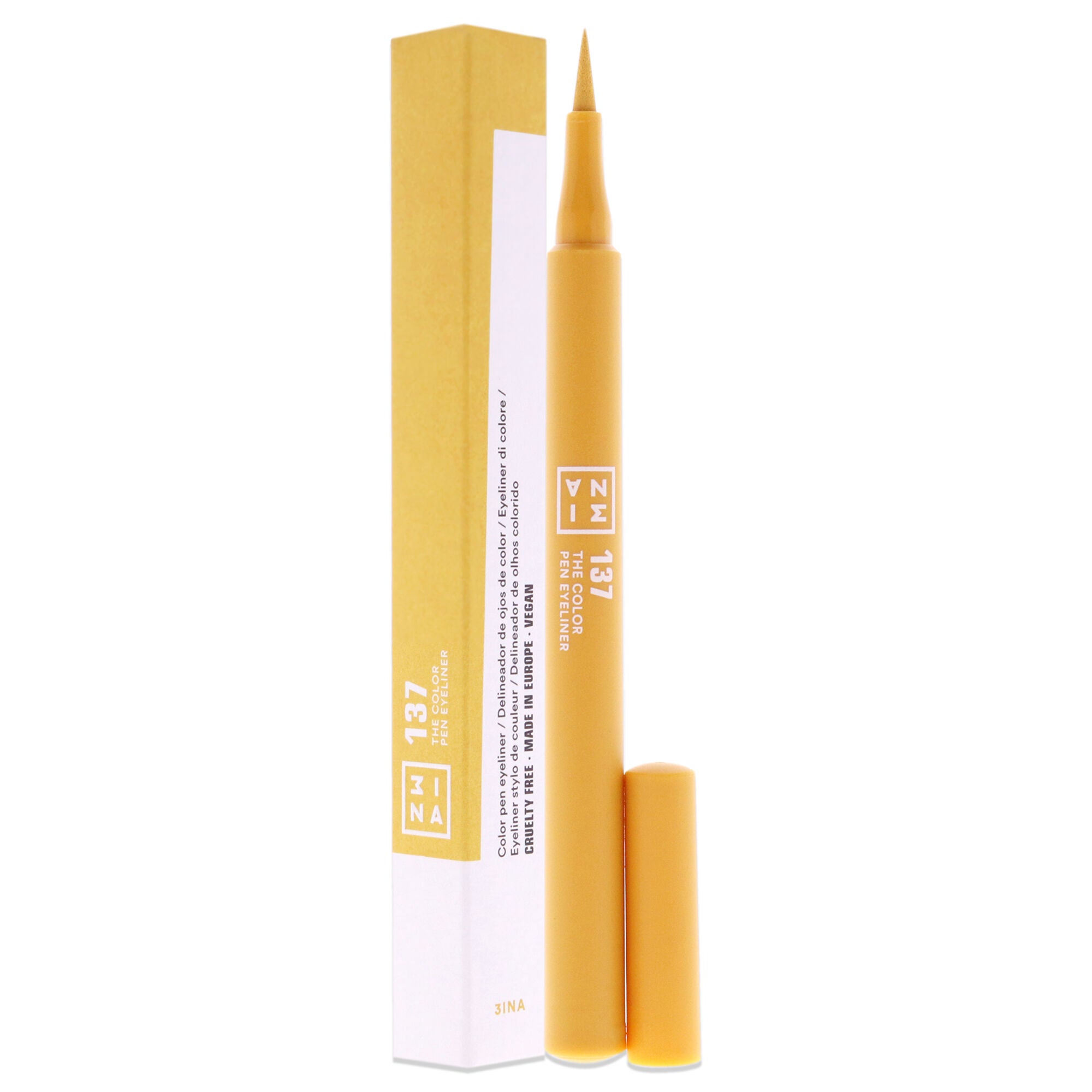 The Color Pen Eyeliner - 137 Yellow by 3INA for Women - 0.034 oz Eyeliner, See Description, alternate image number 3
