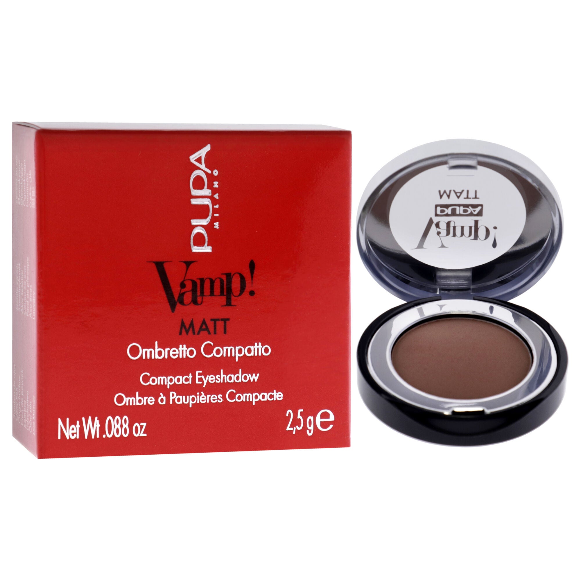 Vamp! Matt Compact Eyeshadow - 040 Warm Nude by Pupa Milano for Women - 0.088 oz Eye Shadow, , alternate image number 6