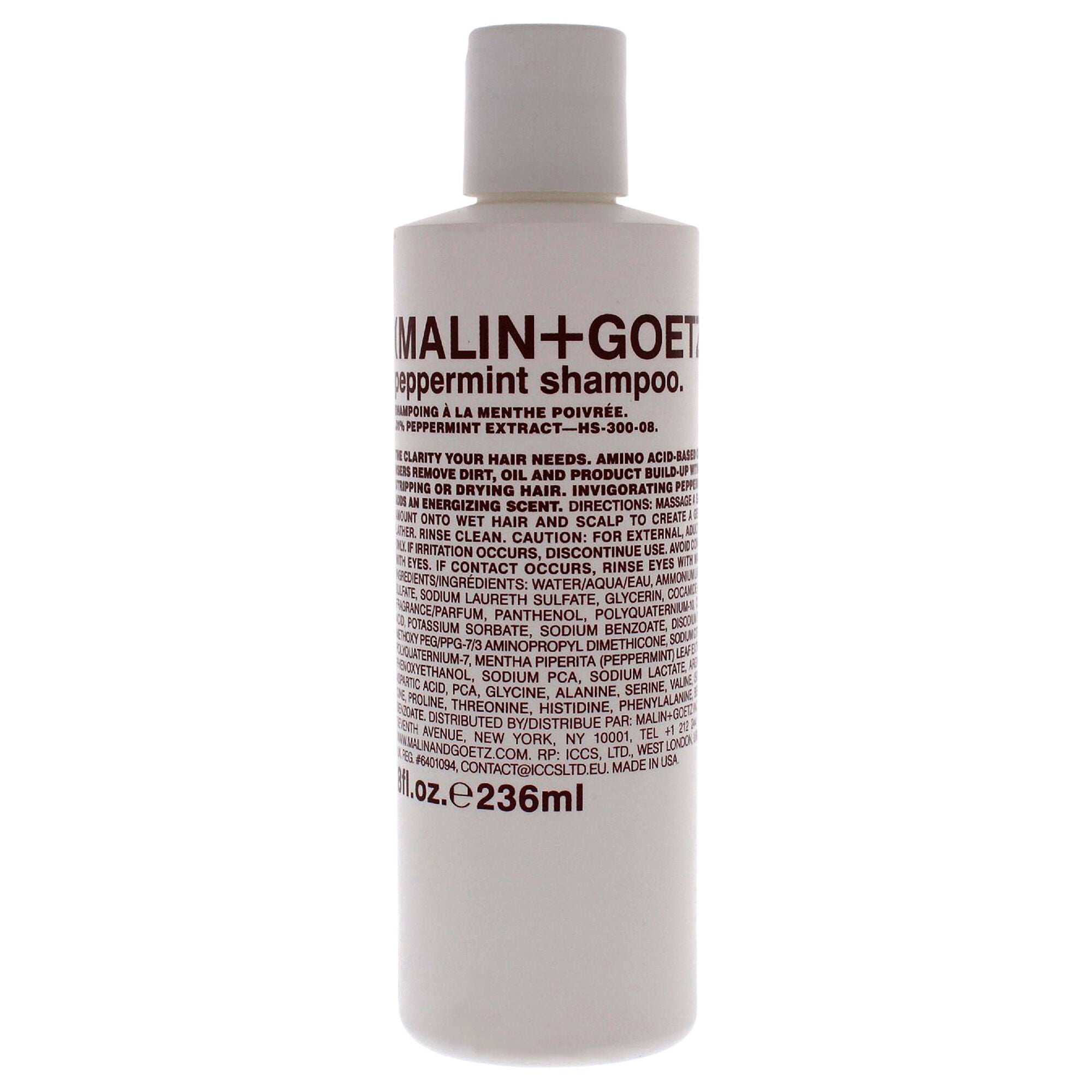 Pepermint Shampoo by Malin + Goetz for Unisex - 8 oz Shampoo, See Description, hi-res image number 0