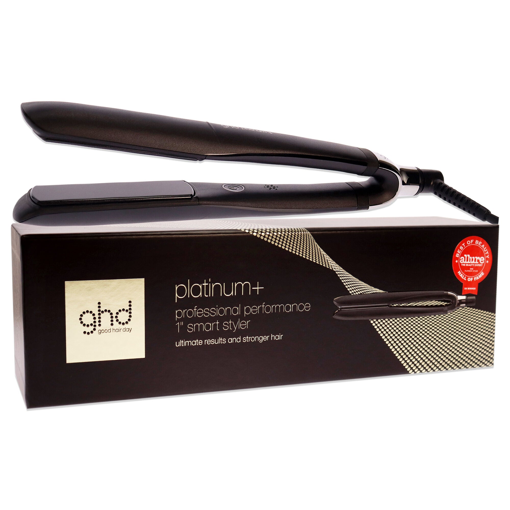 GHD Platinum Plus Professional Performance Styler Flat Iron - S8T262 Black by GHD for Unisex - 1 Inch Flat Iron, See Description, alternate image number 2