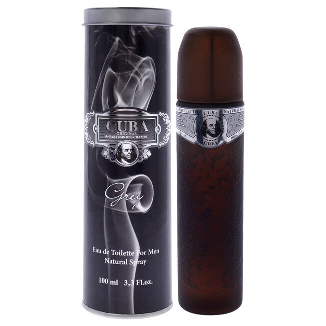 Cuba Grey by Cuba for Men - 3.3 oz EDT Spray, NA, hi-res image number null