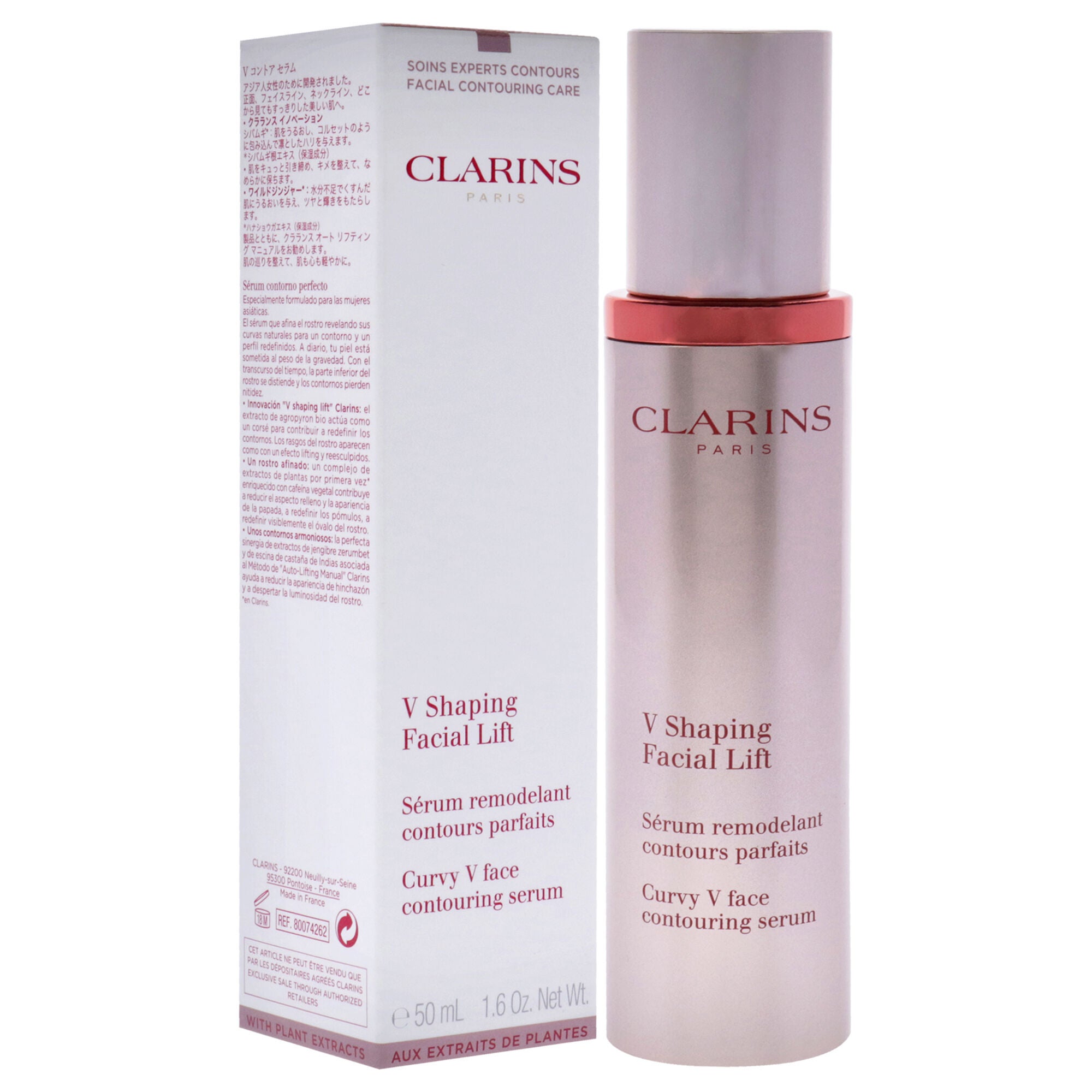 V Shaping Facial Lift Serum by Clarins for Women - 1.6 oz Serum, See Description, alternate image number 2