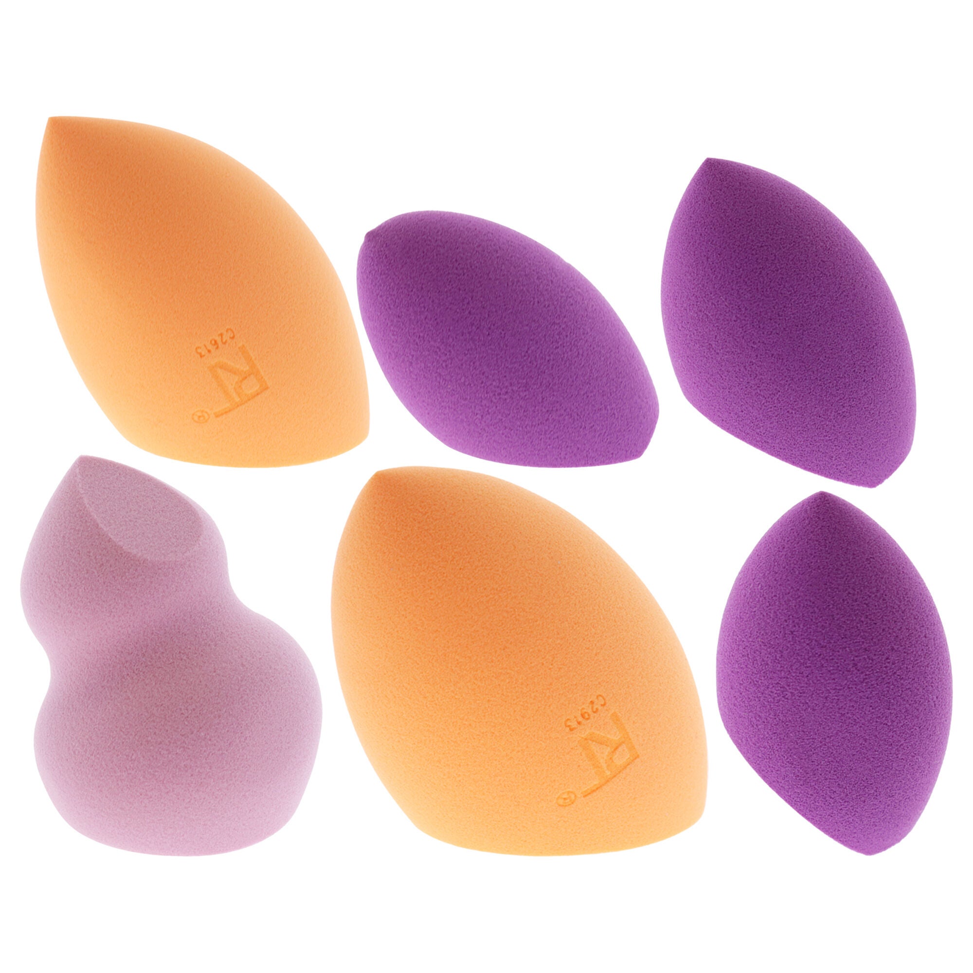 Miracle Complexion Sponge Kit by Real Techniques - 6 Pc 2Pc Miracle Complexion Sponge, Miracle Sculpting Sponge, 3Pc Mini Miracle Complexion Sponge, See Description, alternate image number 1