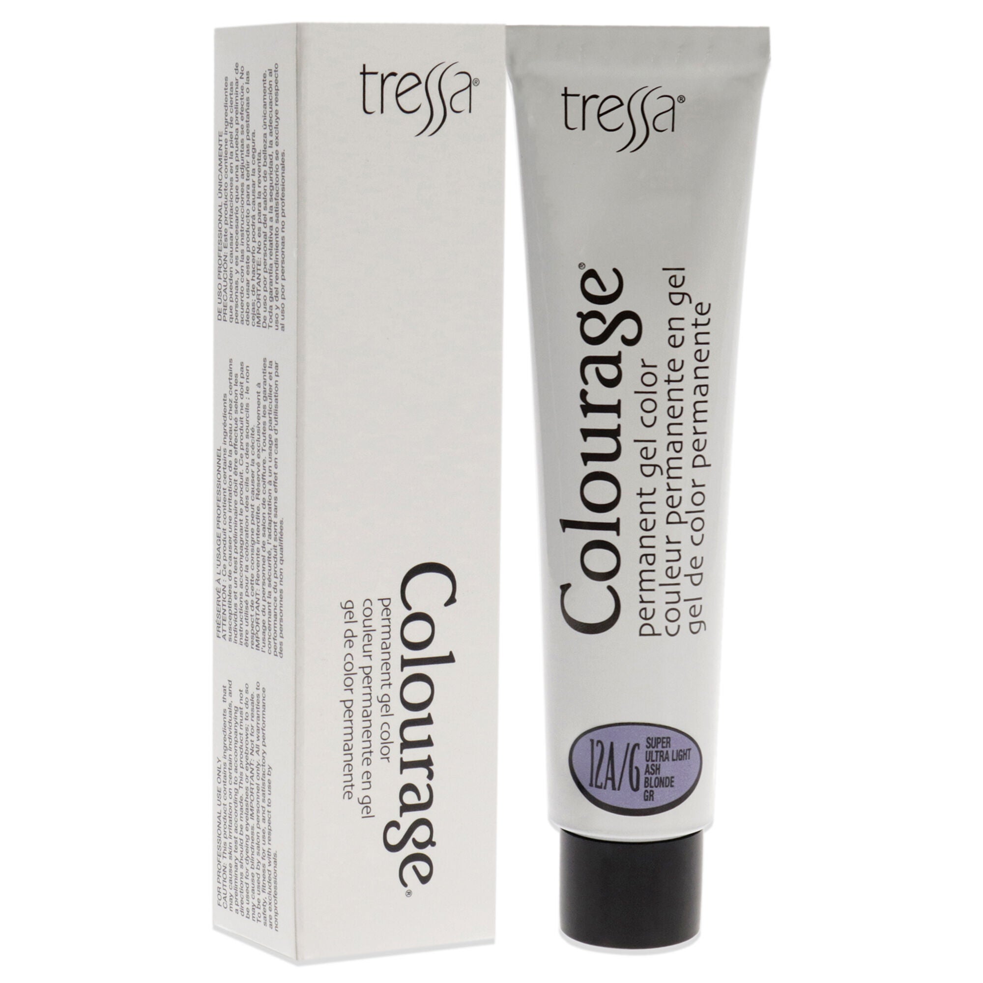Colourage Permanent Gel Color - 12AG Super Ultra Light Ash Blonde by Tressa for Unisex - 2 oz Hair Color, , alternate image number 6