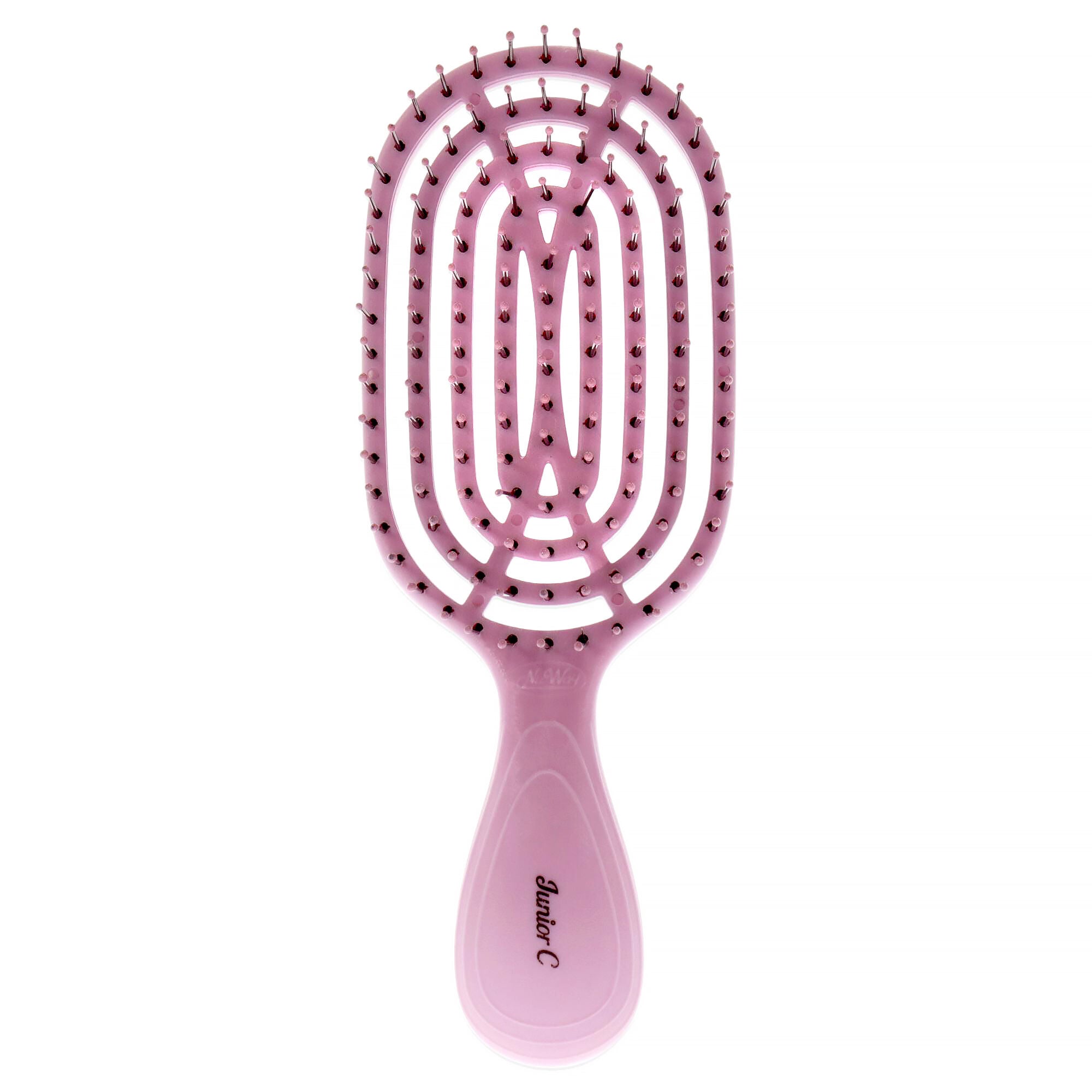 Patented Vented Junior C Brush - Pink by NuWay 4Hair for Unisex - 1 Pc Hair Brush, See Description, alternate image number 4