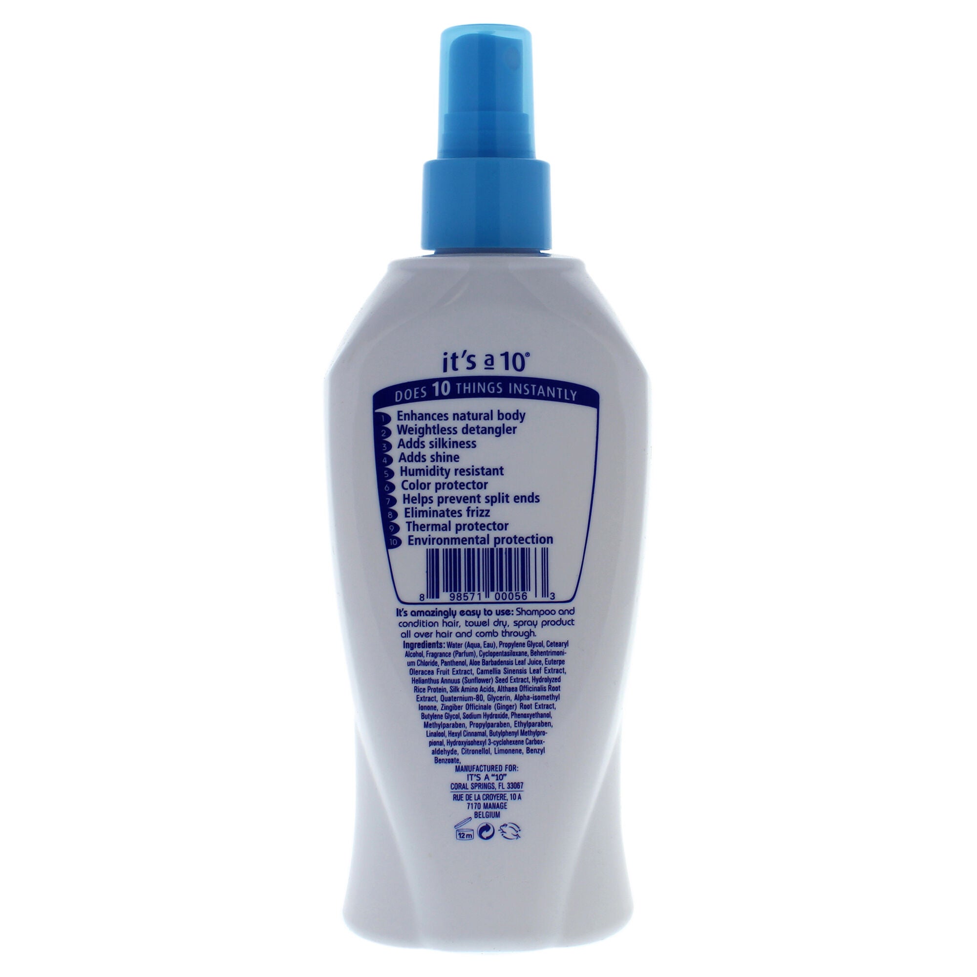 Miracle Leave-In Lite by Its A 10 for Unisex - 10 oz Hair Spray, See Description, alternate image number 1