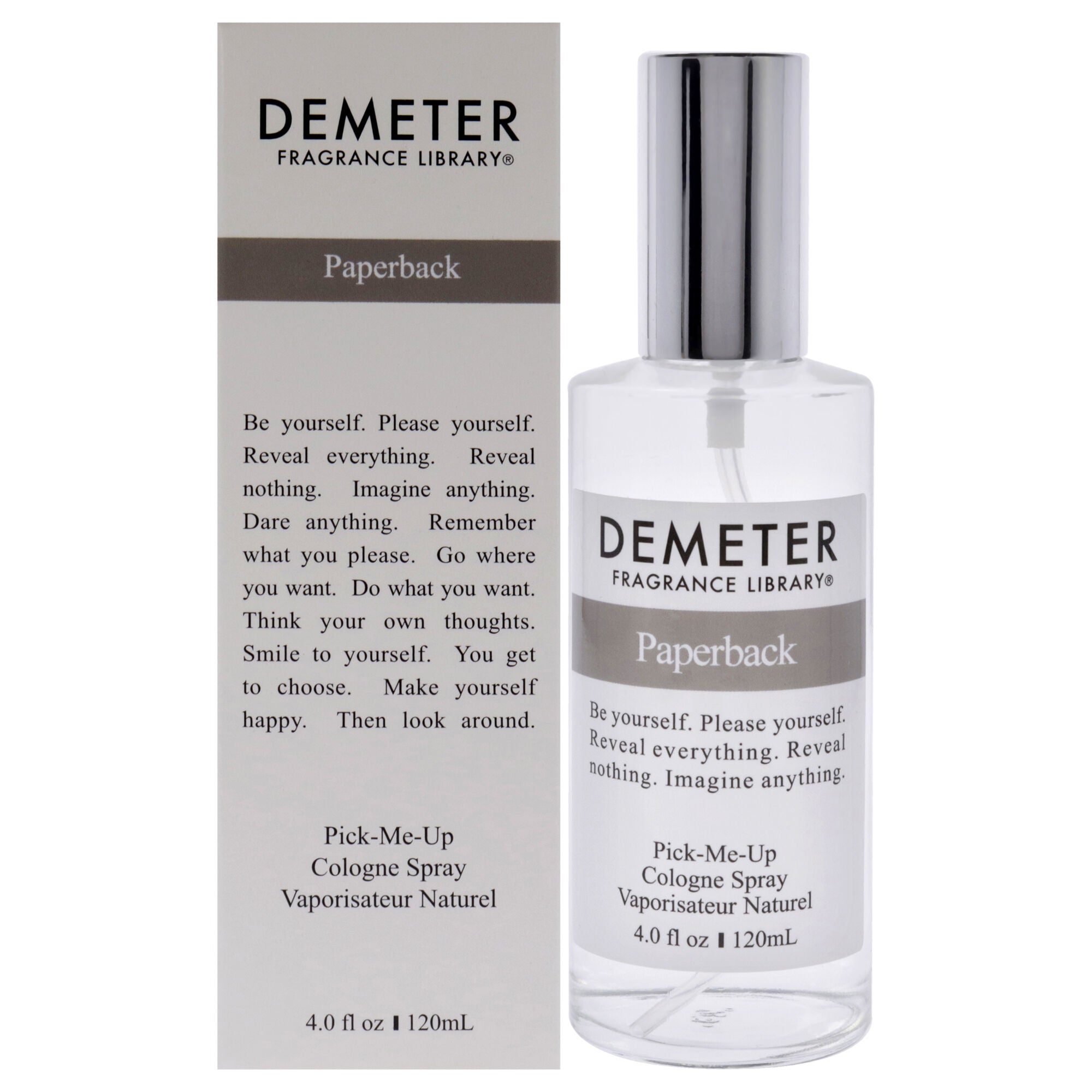 Paperback by Demeter for Unisex - 4 oz Cologne Spray, See Description, hi-res image number 0