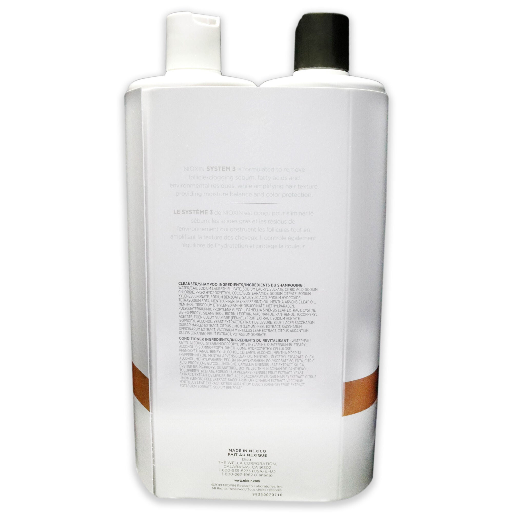 System 3 Duo by Nioxin for Unisex - 2 x 33.8 oz Shampoo, Conditioner, , alternate image number 4