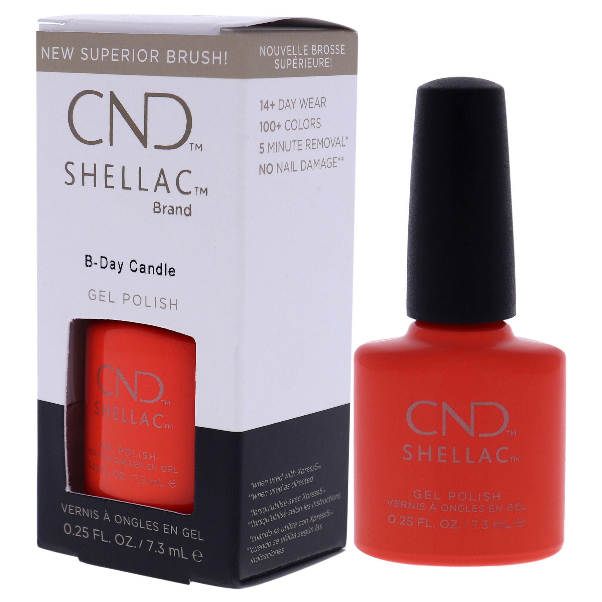 Shellac Nail Color - B-Day Candle by CND for Women - 0.25 oz Nail Polish, , alternate image number 7