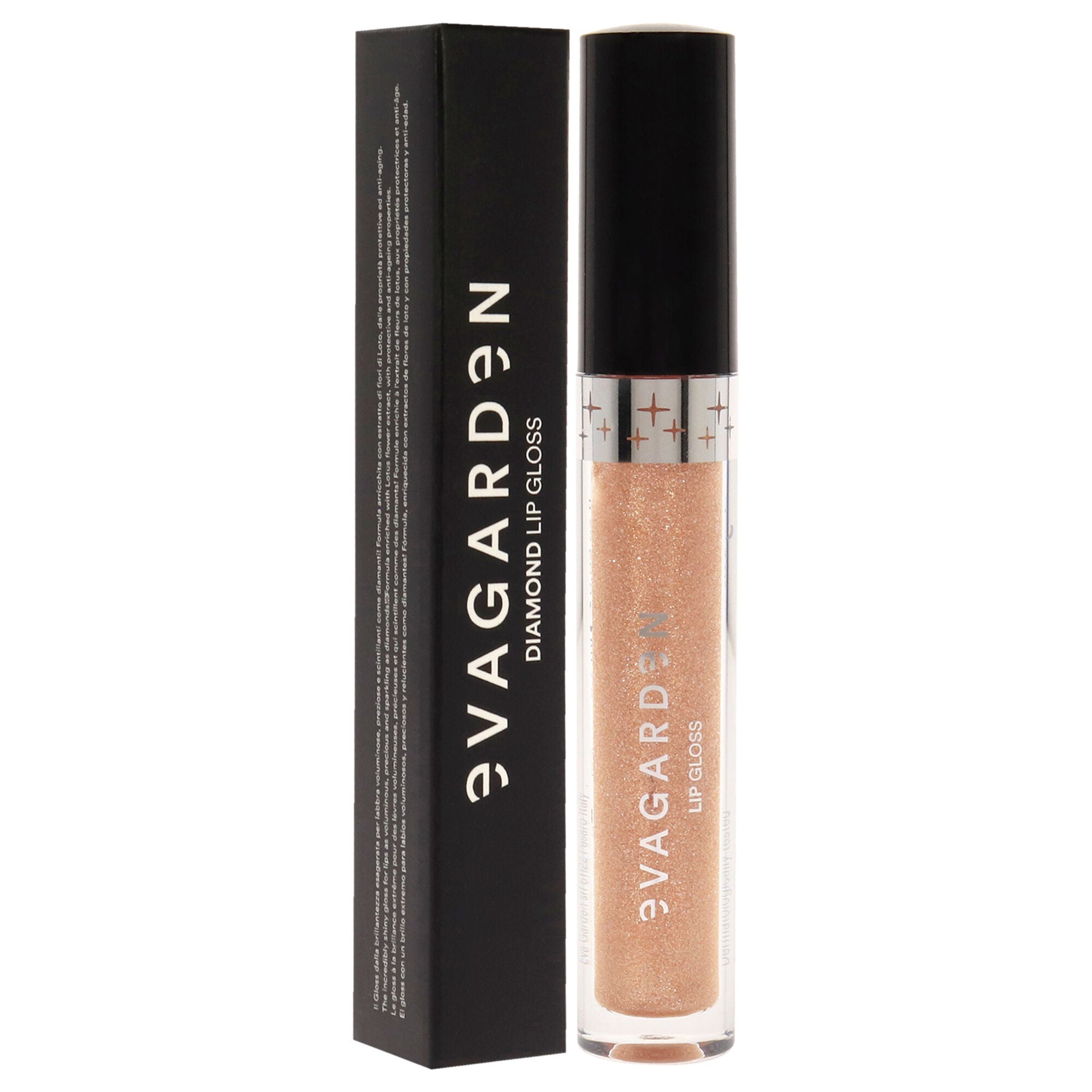 Diamond Lip Gloss - 854 Shy by Evagarden for Women - 0.09 oz Lip Gloss, See Description, alternate image number 1
