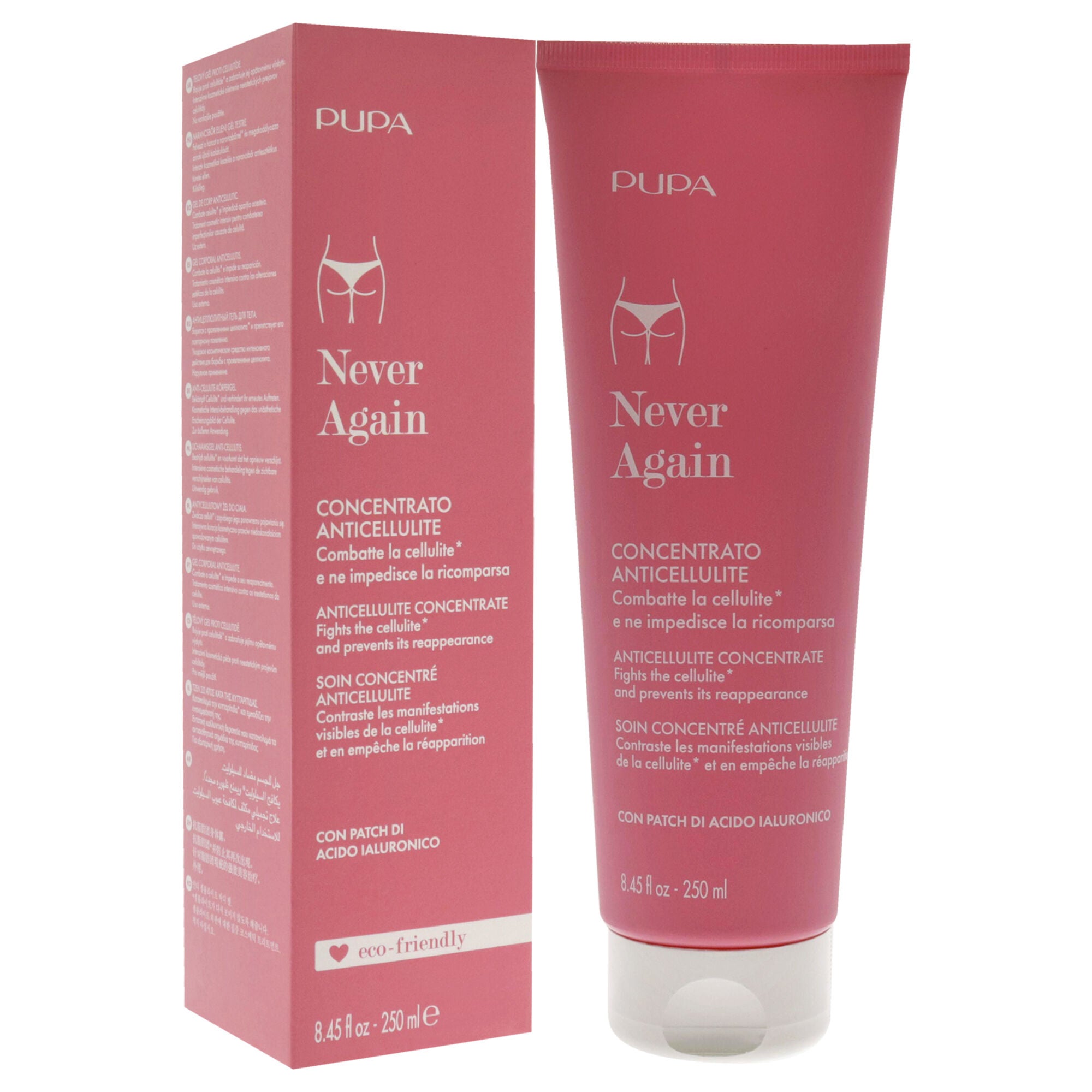 Never Again Anti-Cellulite Concentrate by Pupa Milano for Women - 8.45 oz Cream, , alternate image number 6