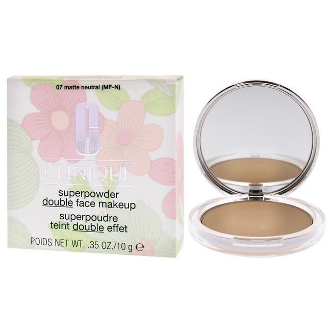 Superpowder Double Face Makeup - 07 Matte Neutral (MF-N)-Dry Combination To Oily by Clinique for Women - 0.35 oz Makeup, See Description, alternate image number 3