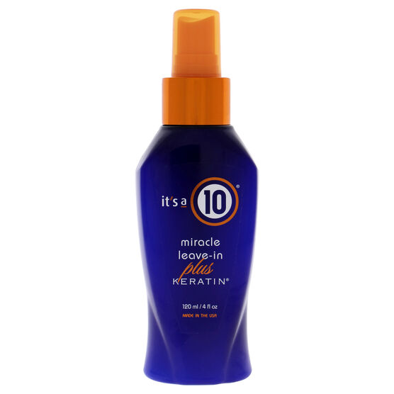Miracle Leave In Plus Keratin by Its A 10 for Unisex - 4 oz Spray, , alternate image number null