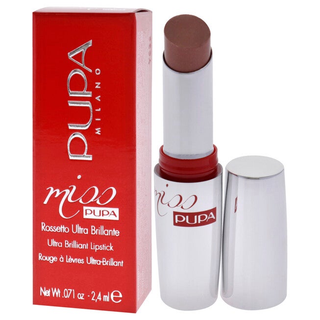 Miss Pupa Ultra Brilliant Lipstick - 100 Cream by Pupa Milano for Women - 0.071 oz Lipstick, See Description, alternate image number 2