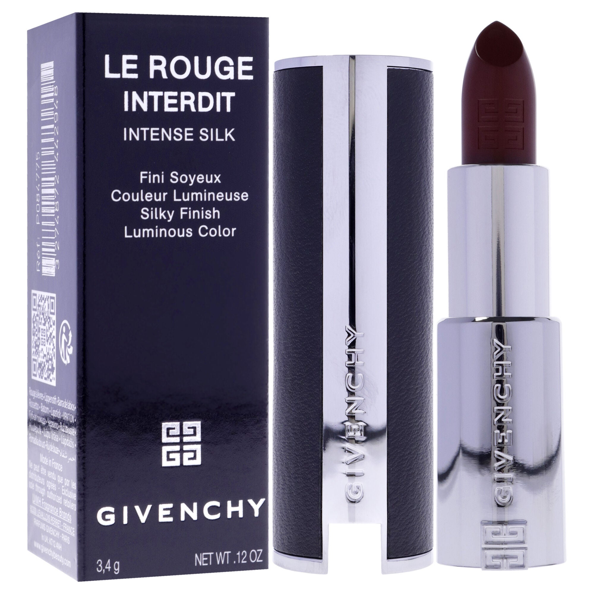 Le Rouge Interdit Intense Silk Lipstick - 334 Grenat Volontaire by Givenchy for Women - 0.12 oz Lipstick, , alternate image number 6