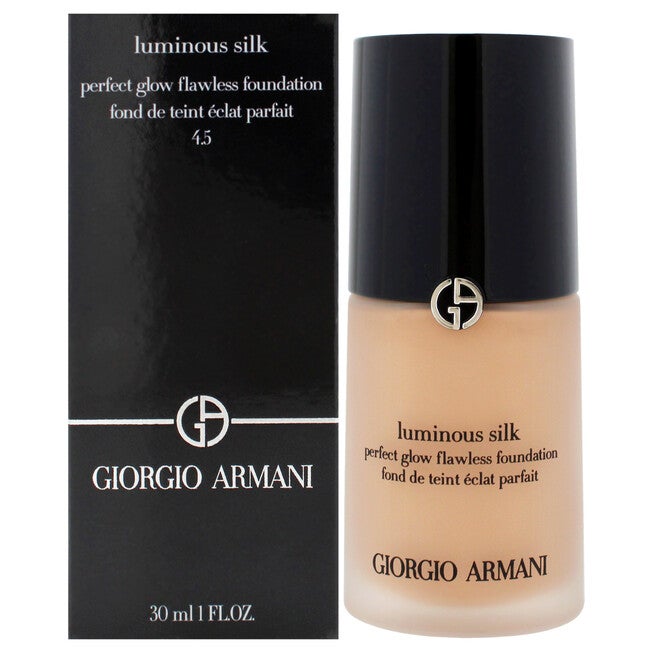 Luminous Silk Foundation - # 4.5 Light/Neutral by Giorgio Armani for Women - 1 oz Foundation, See Description, hi-res image number 0