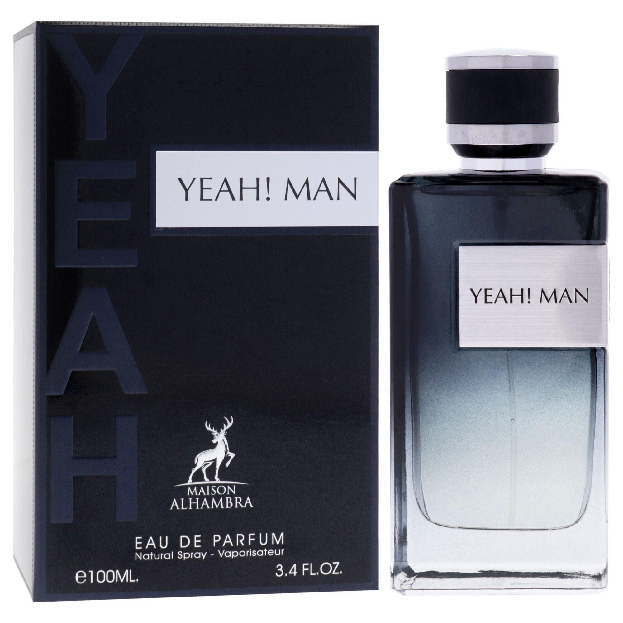 Yeah by Maison Alhambra for Men - 3.4 oz EDP Spray, Clear, alternate image number 2