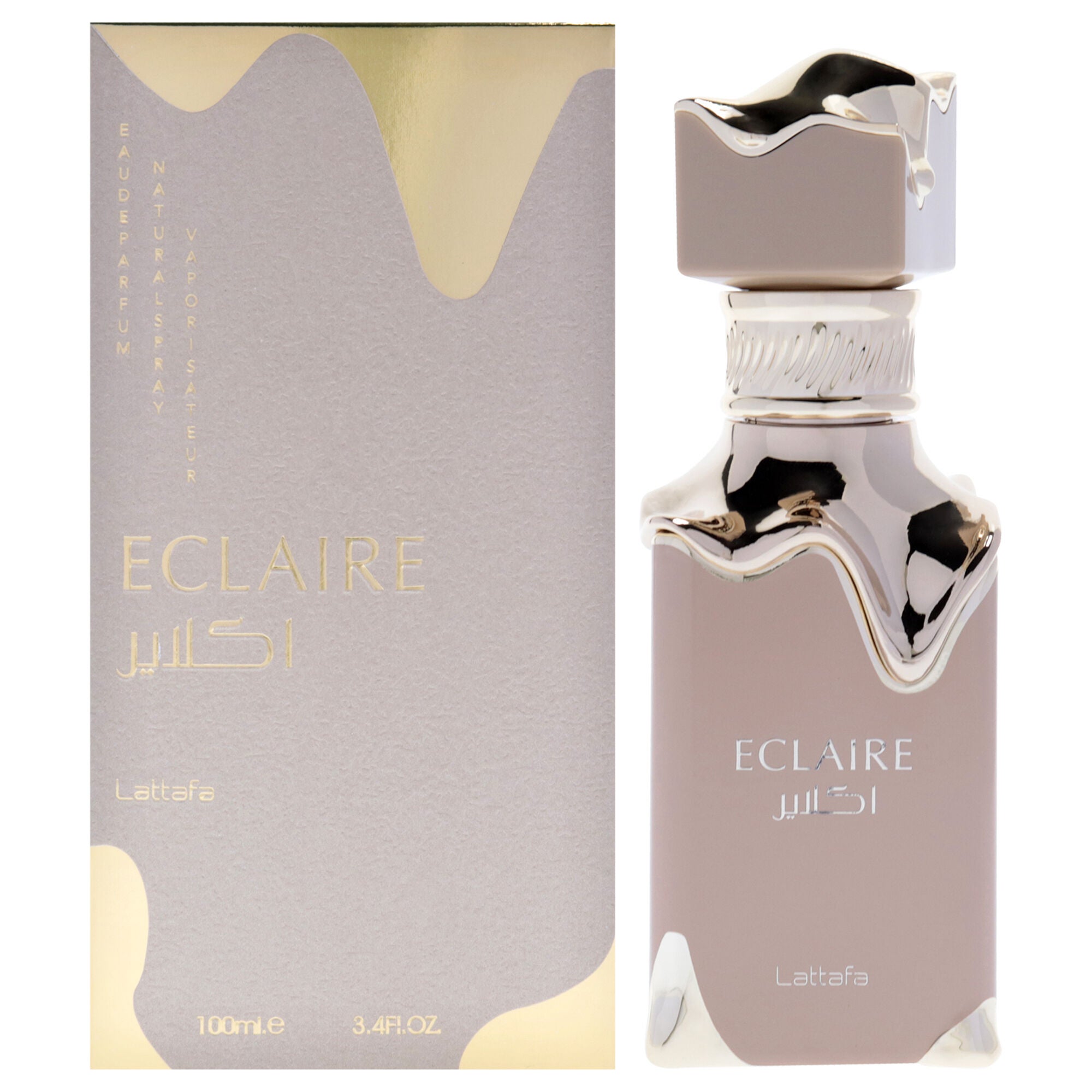 Eclaire by Lattafa for Unisex - 3.4 oz EDP Spray, Clear, hi-res image number 0