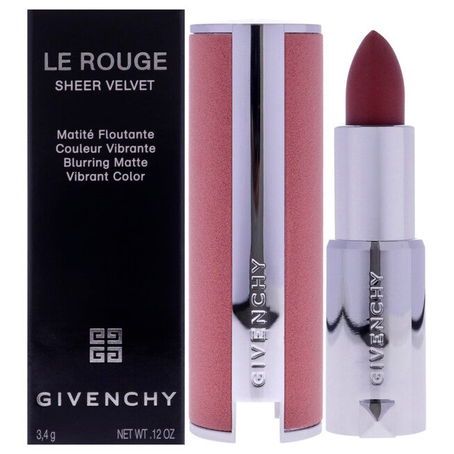 Le Rouge Sheer Velvet Matte Lipstick - 27 by Givenchy for Women - 0.12 oz Lipstick, See Description, hi-res image number 0