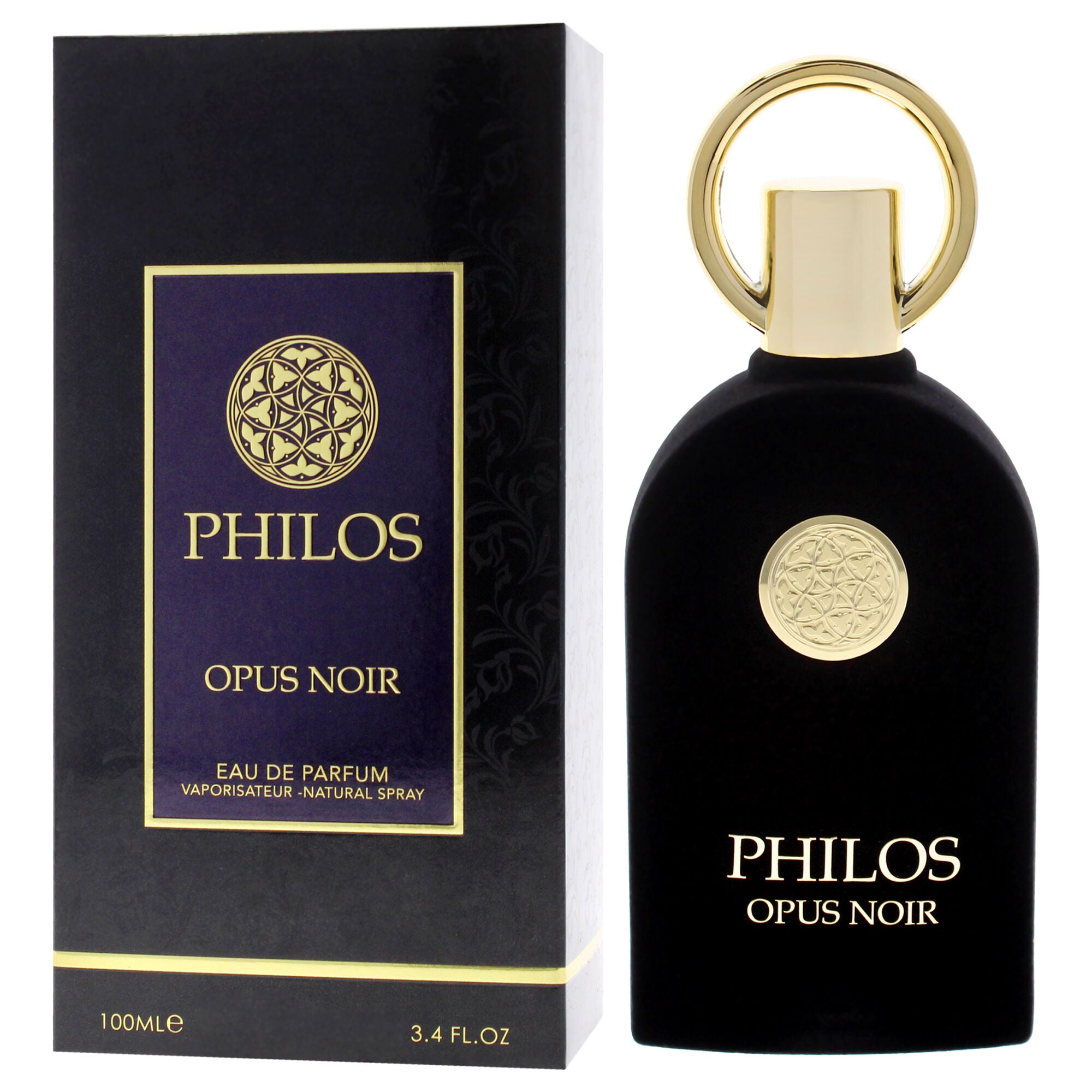Philos - Opus Noir by Maison Alhambra for Unisex - 3.4 oz EDP Spray, Clear, alternate image number 3