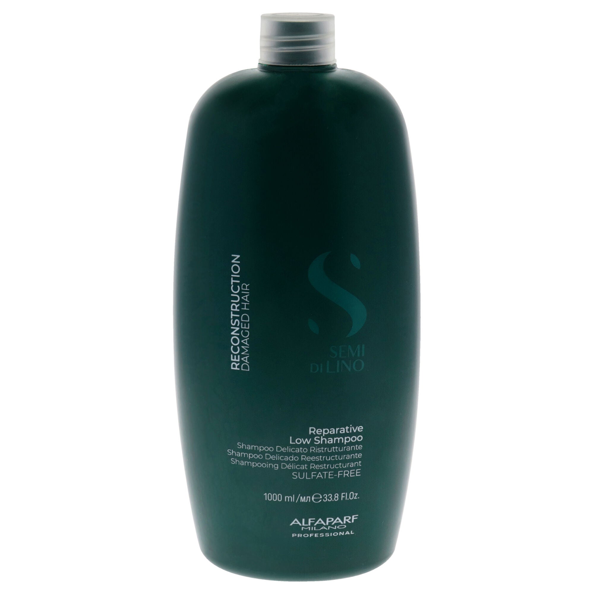 Semi Di Lino Reconstruction Reparative Low Shampoo by Alfaparf Milano for Unisex - 33.8 oz Shampoo, See Description, hi-res image number 0