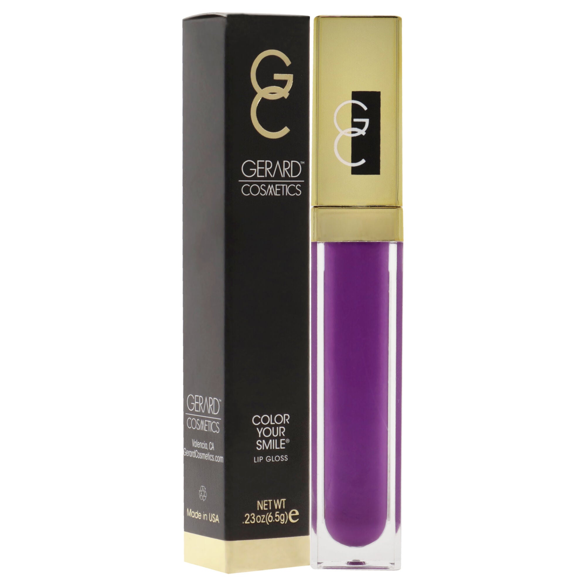 Color your Smile Lighted Lip Gloss - Wild Orchid by Gerard Cosmetic for Women - 0.23 oz Lip Gloss, , alternate image number 6