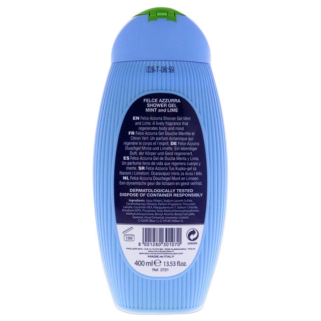 Mint and Lime by Felce Azzurra for Unisex - 13.5 oz Shower Gel, NA, alternate image number null