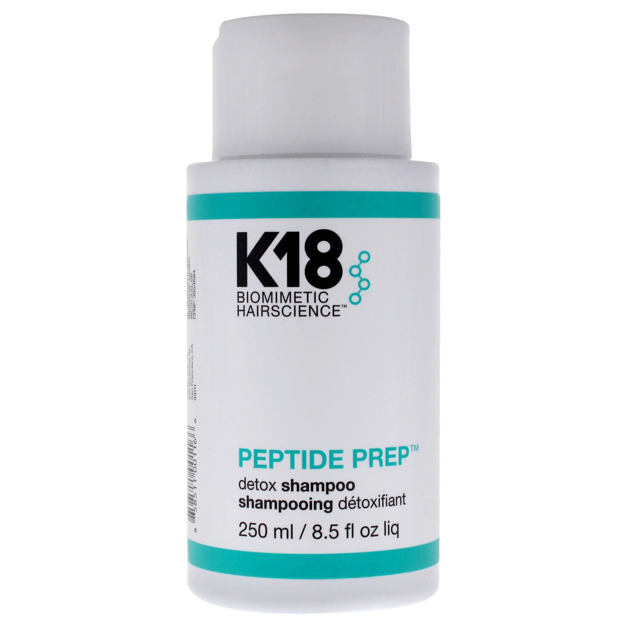 Peptide Prep Detox Shampoo by K18 Hair for Unisex - 8.5 oz Shampoo, See Description, hi-res image number 0