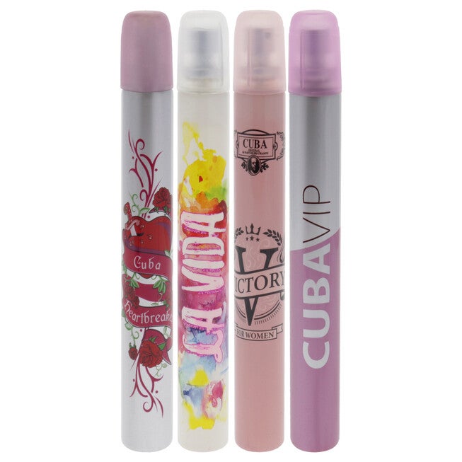 Cuba Quad I by Cuba for Women - 4 Pc Gift Set, NA, alternate image number null