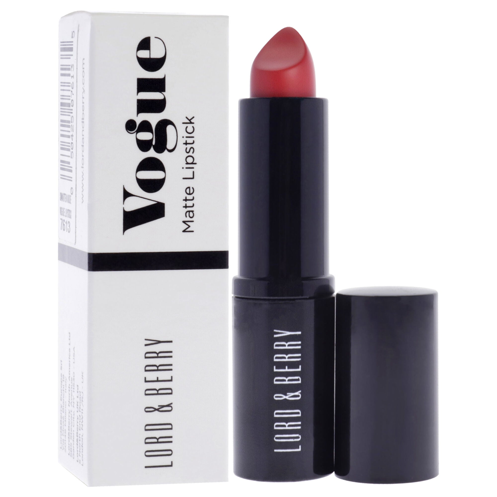 Vogue Matte Lipstick - 7613 Red Queen by Lord and Berry for Women - 0.81 oz Lipstick, , alternate image number 6