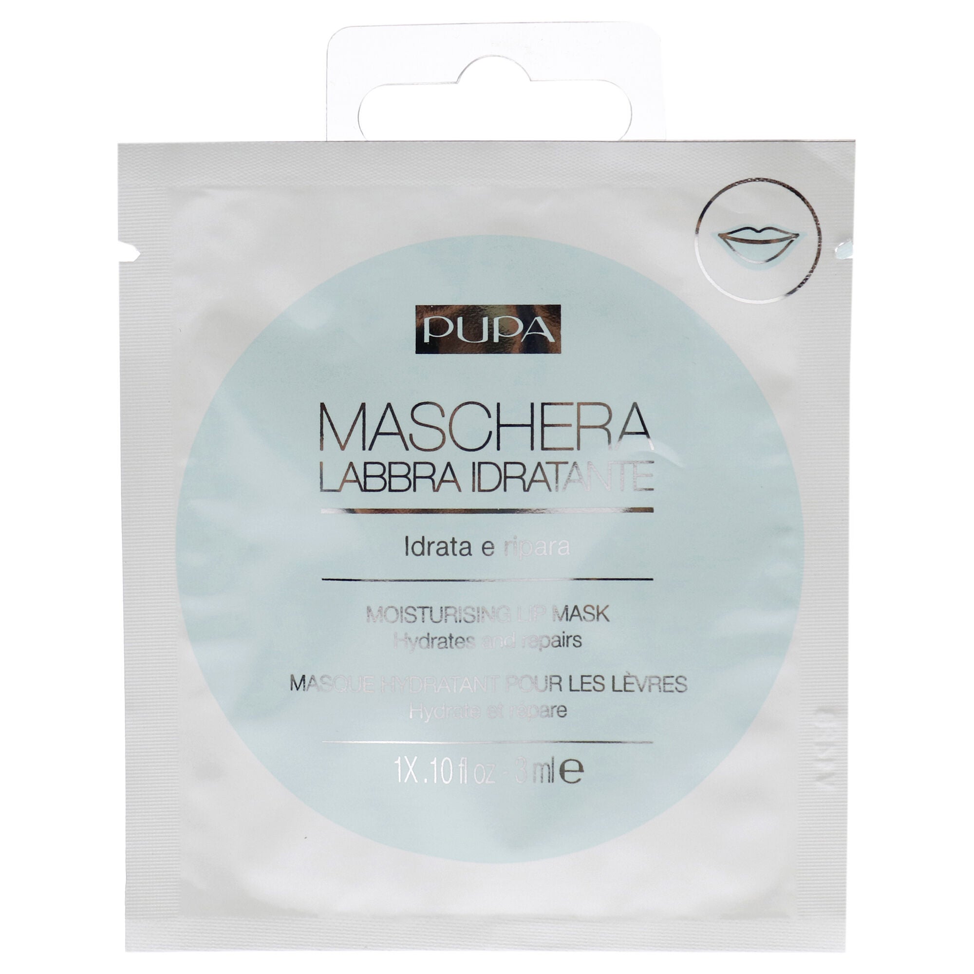 Moisturizing Lip Mask by Pupa Milano for Unisex - 0.10 oz Mask, See Description, hi-res image number 0