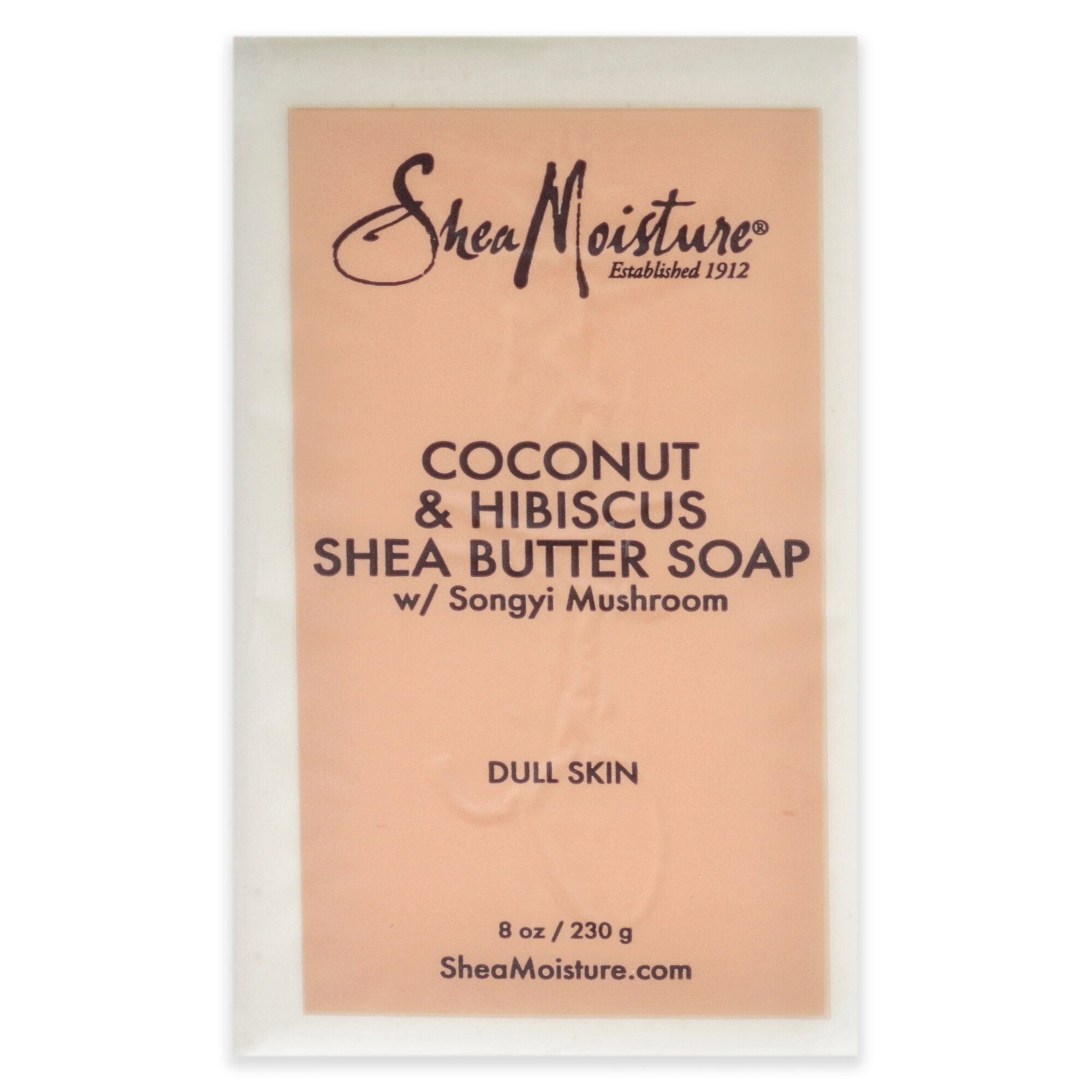Coconut and Hibiscus Shea Butter Soap by Shea Moisture for Unisex - 8 oz Soap, See Description, hi-res image number 0