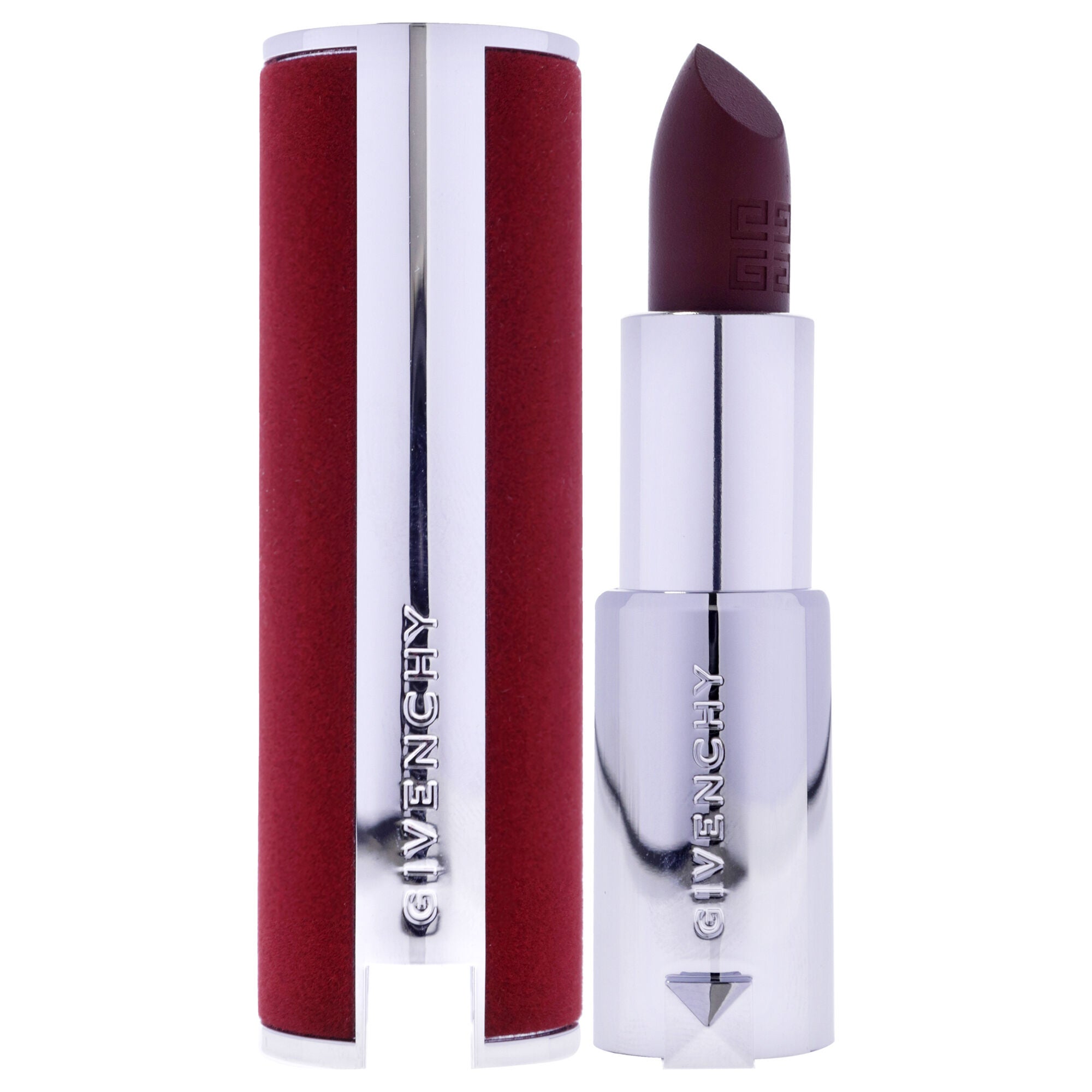Le Rouge Deep Velvet Matte Lipstick - 38 Grenat Fume by Givenchy for Women - 0.12 oz Lipstick, , alternate image number 6