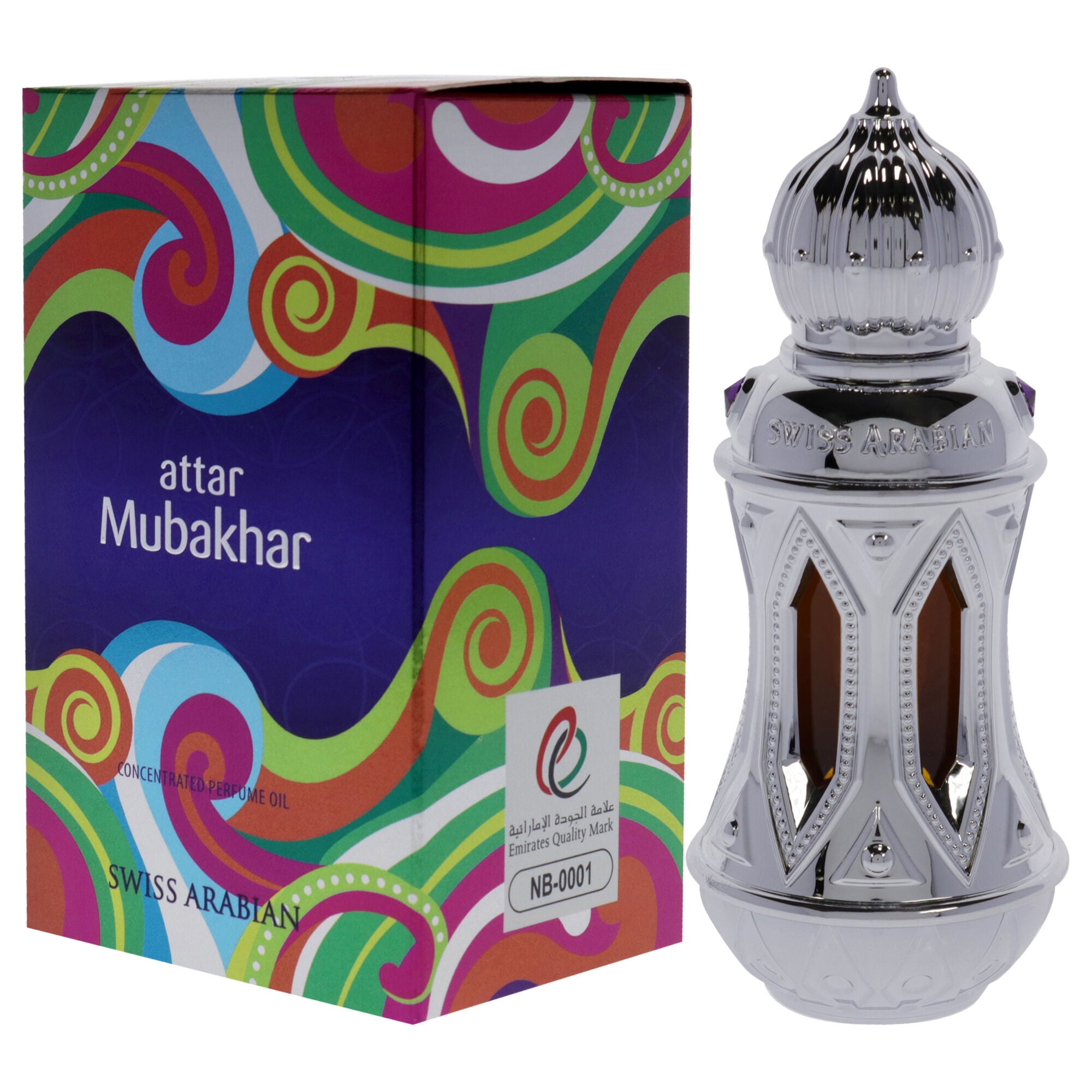 Attar Mubakhar by Swiss Arabian for Unisex - 0.67 oz Parfum Oil, See Description, alternate image number 3