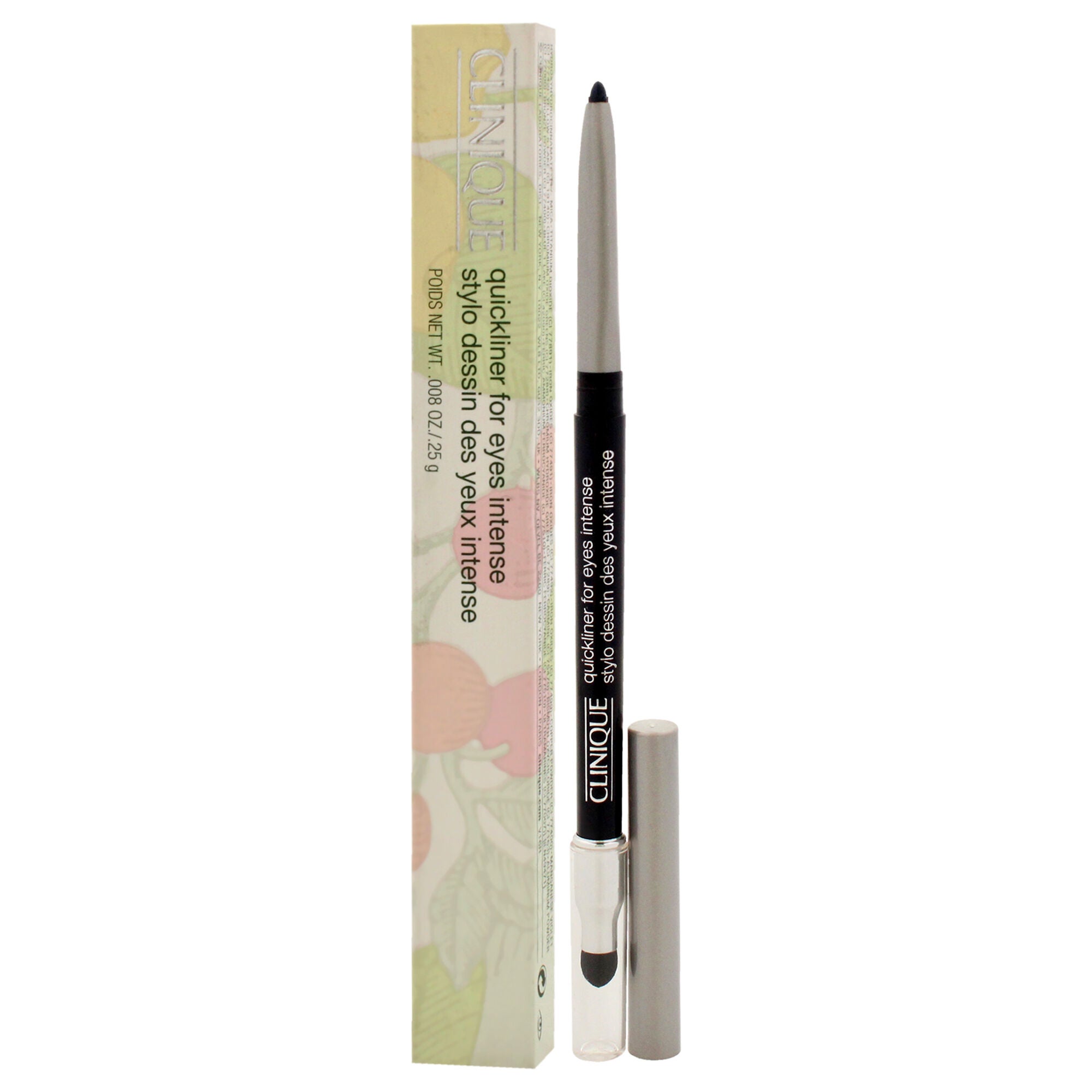 Quickliner For Eyes Intense - 01 Intense Black by Clinique for Women - 0.01 oz Eyeliner, See Description, alternate image number 3