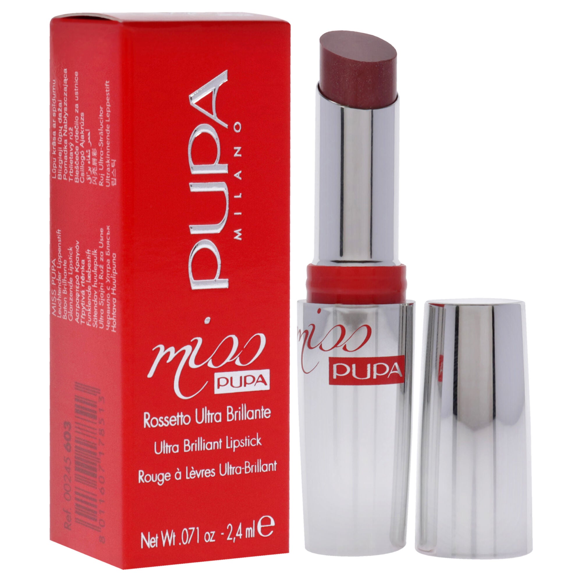 Miss Pupa Ultra Brilliant Lipstick - 603 Upper East Side by Pupa Milano for Women - 0.071 oz Lipstick, , alternate image number 6