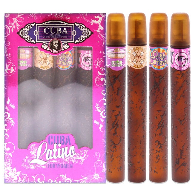 Cuba Latino Collection by Cuba for Women - 4 Pc Gift Set, , alternate image number null