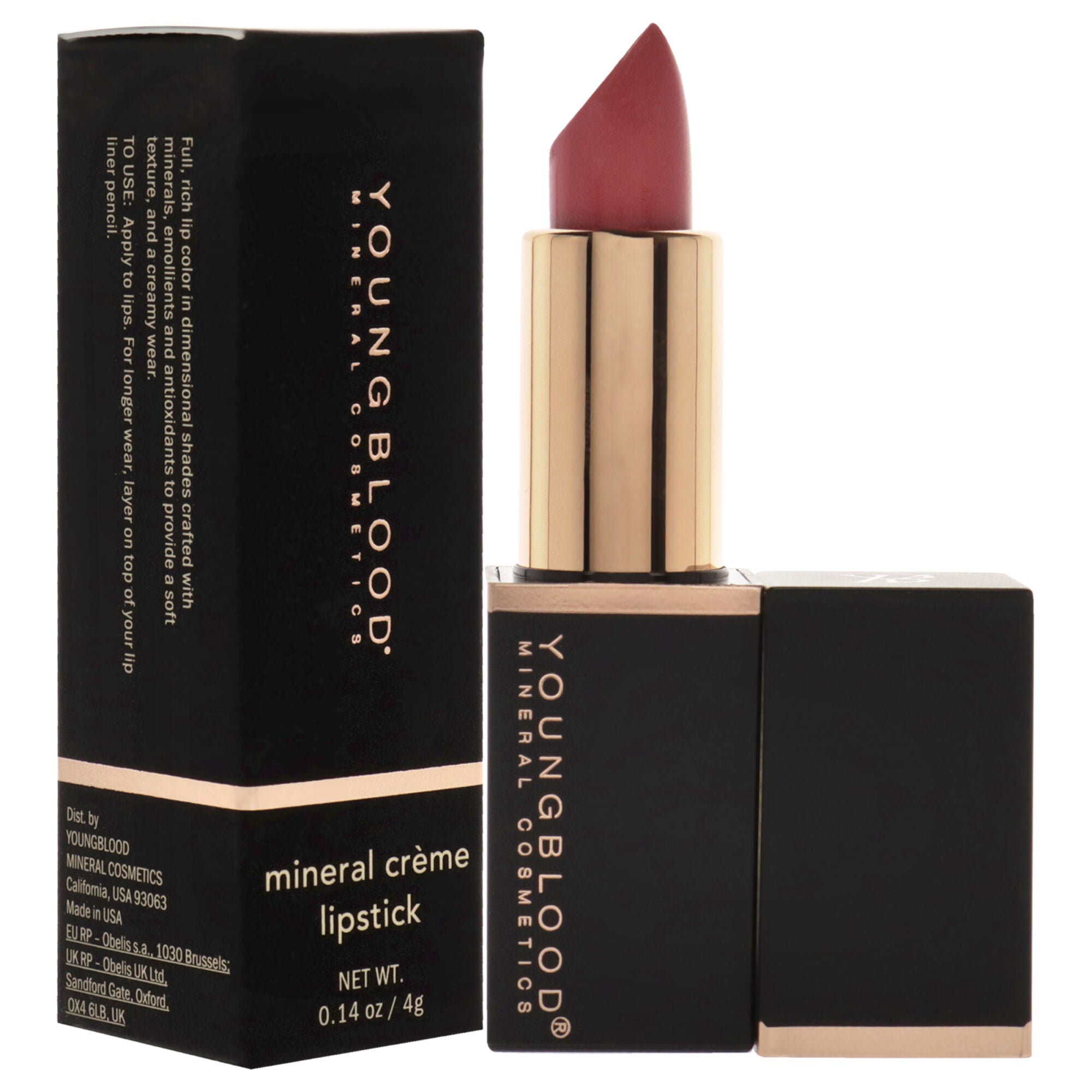 Mineral Creme Lipstick - Dragon Fruit by Youngblood for Women - 0.14 oz Lipstick, See Description, alternate image number 1
