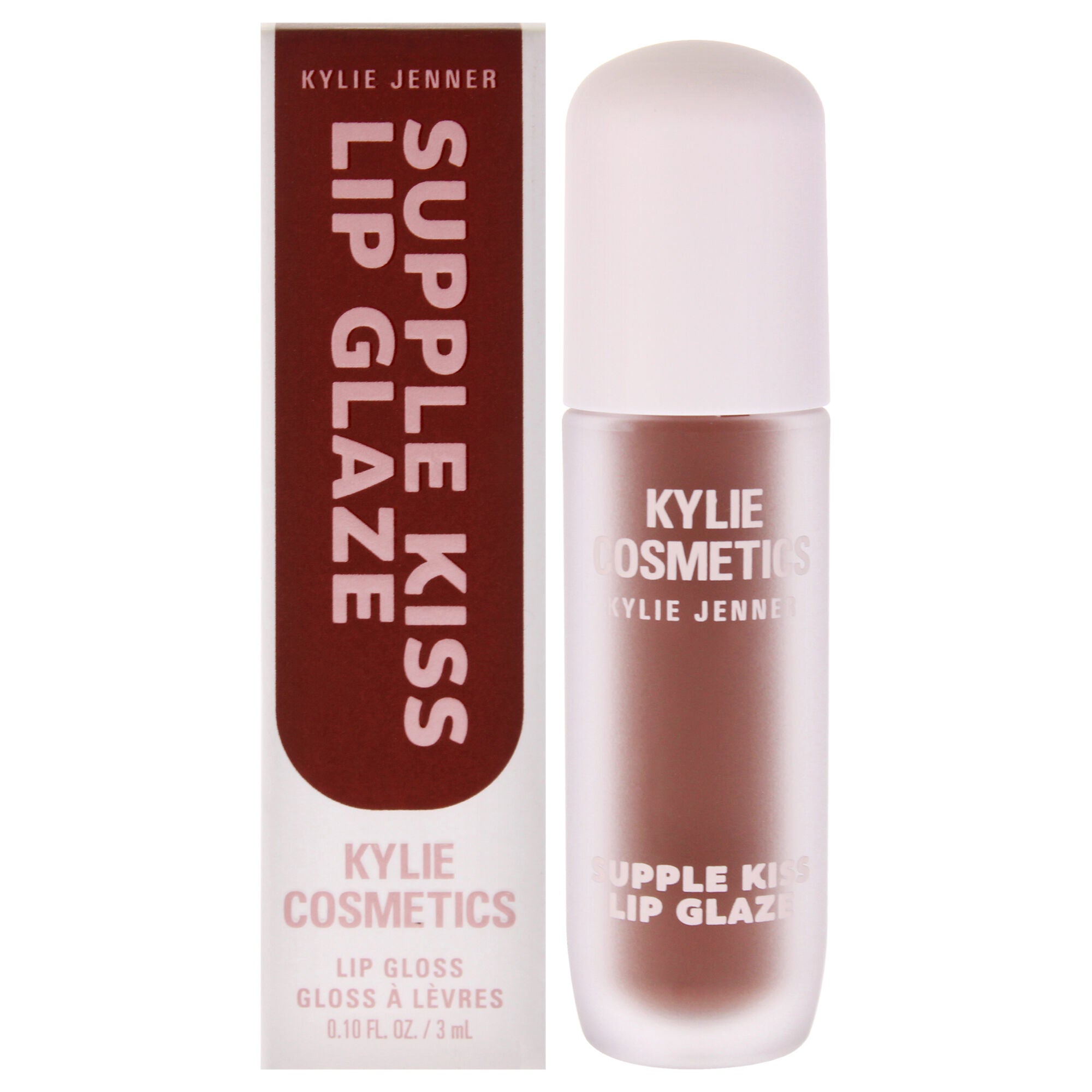 Supple Kiss Lip Glaze - Lovable by Kylie Cosmetics for Women - 0.10 oz Lip Gloss, Brown, hi-res image number 0