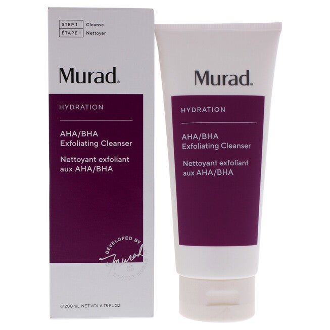 AHA-BHA Exfoliate Cleanser by Murad for Unisex - 6.75 oz Cleanser, NA, hi-res image number null